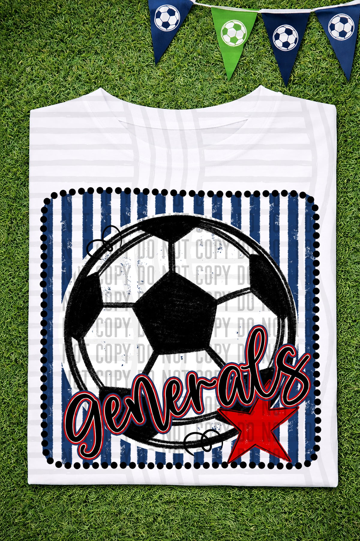 Generals RWB Framed (Caplinger) DTF transfer