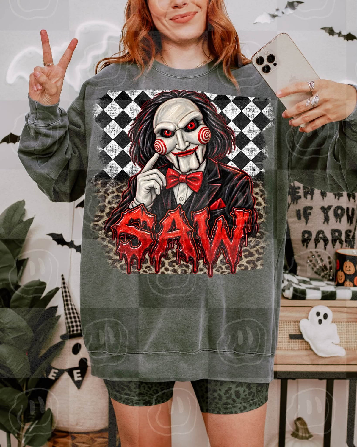 Do you wanna play a game? Puppet (Unhinged) DTF Transfer