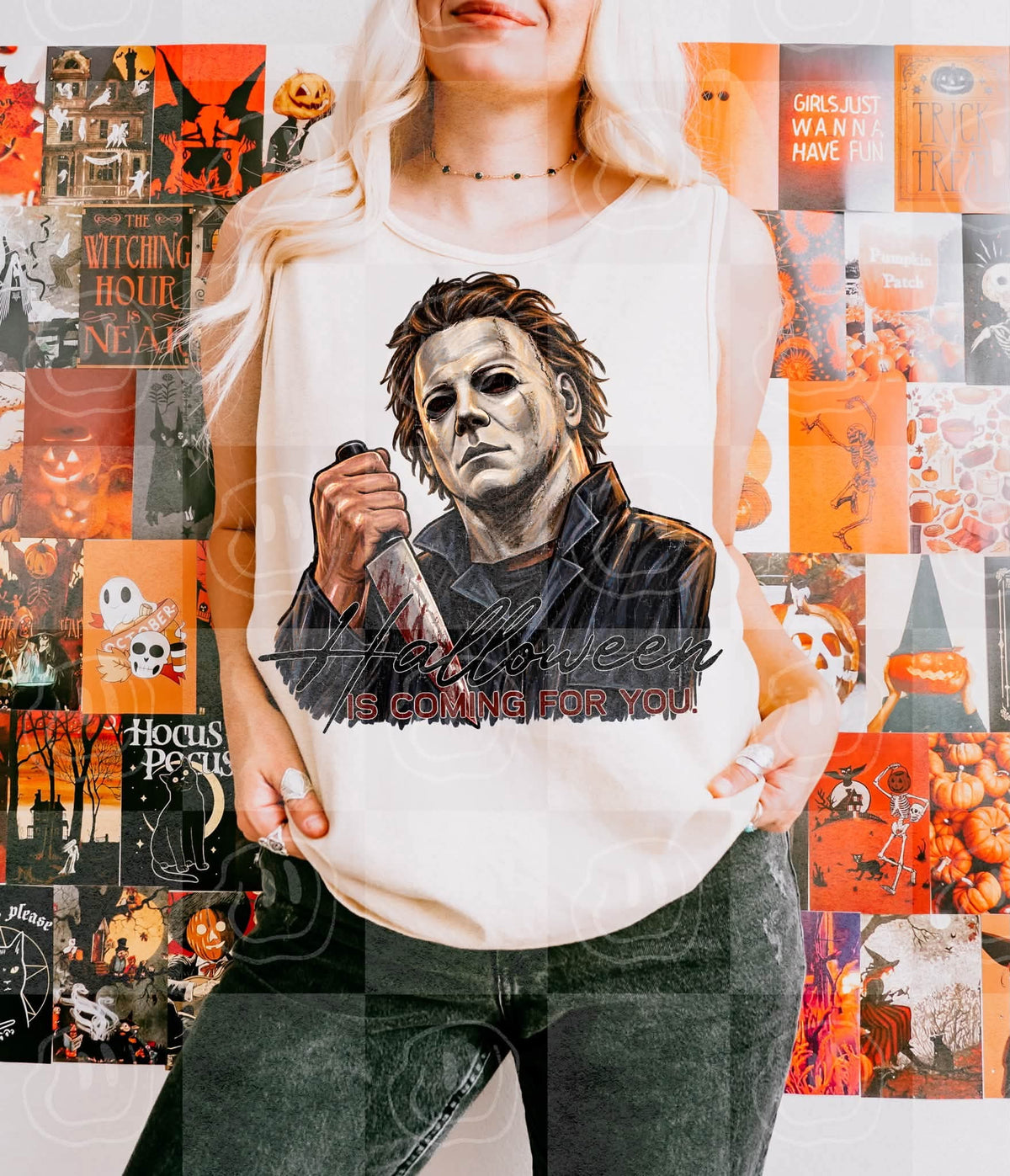 Halloween is coming Mike (Unhinged) DTF Transfer