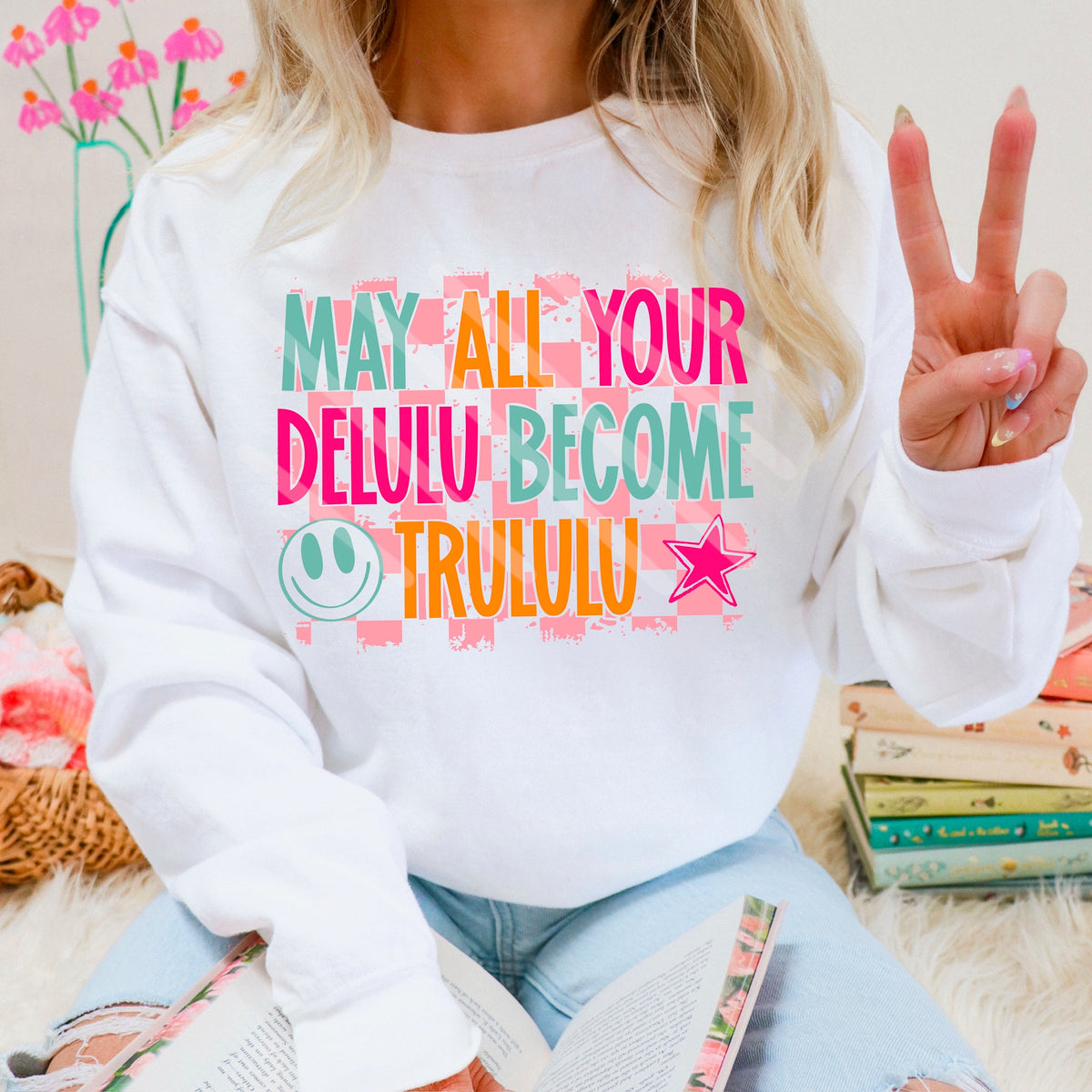 All Your delulu (scarlow) 114353 DTF transfer