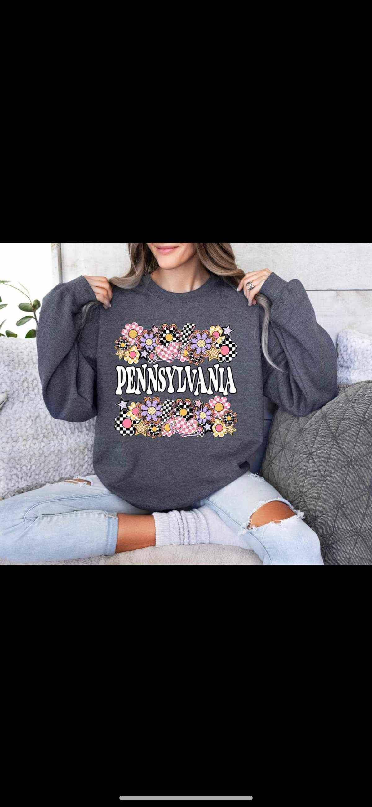 Pennsylvia Groovy State s&g 56110 DTF transfer