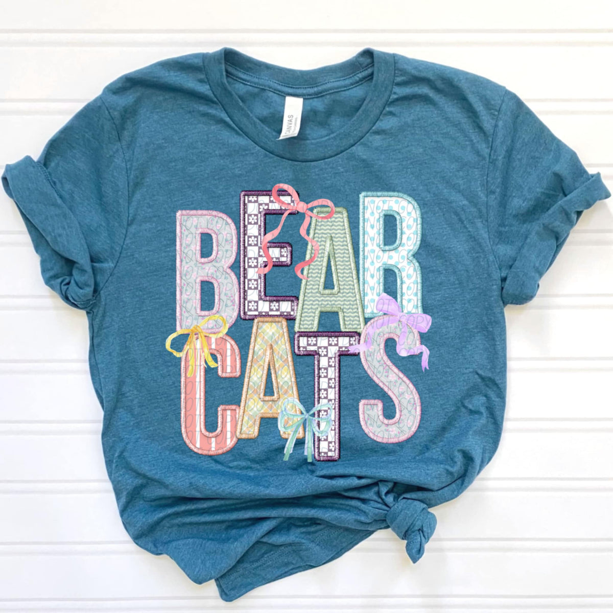 Bearcats Spring Bow Mascots (CITY) 97124 DTF transfer