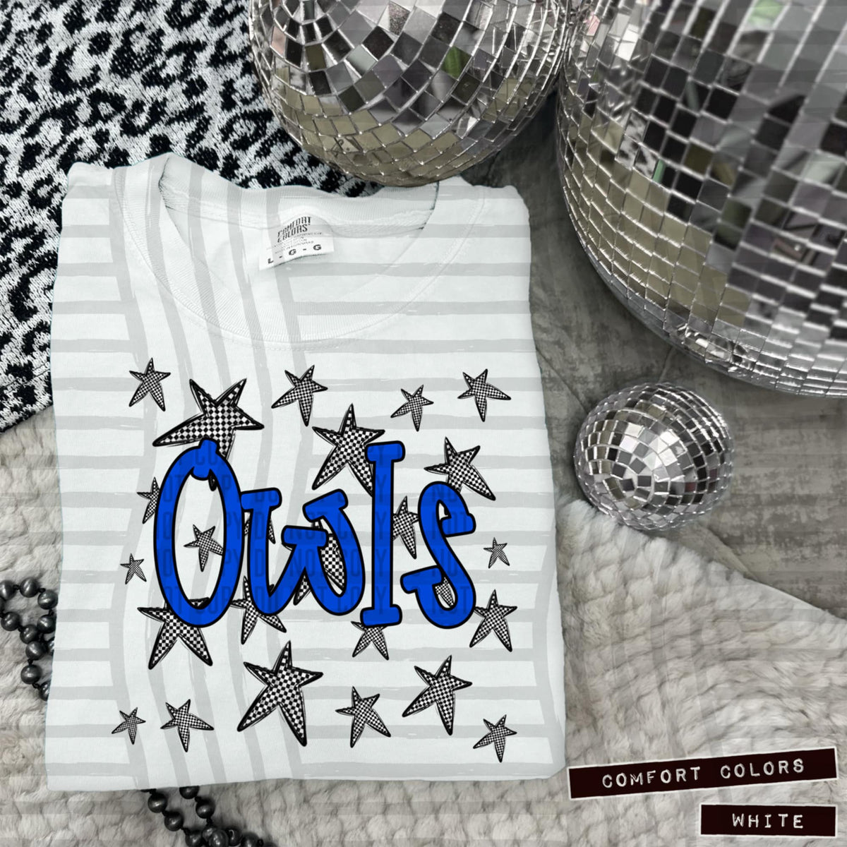 Blue Staggered Mascots (Caplinger)