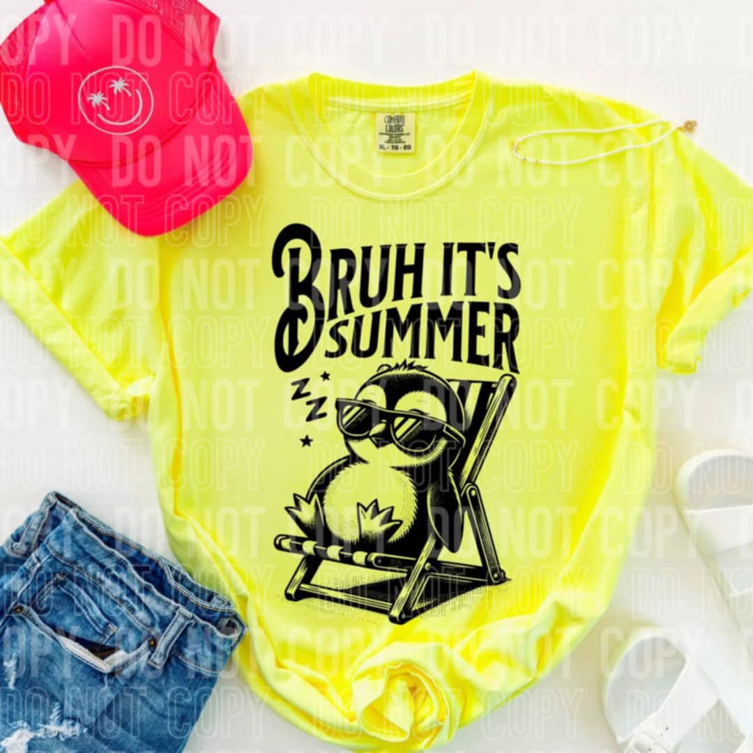 Bruh it’s summer (SBB) 100590 DTF transfer