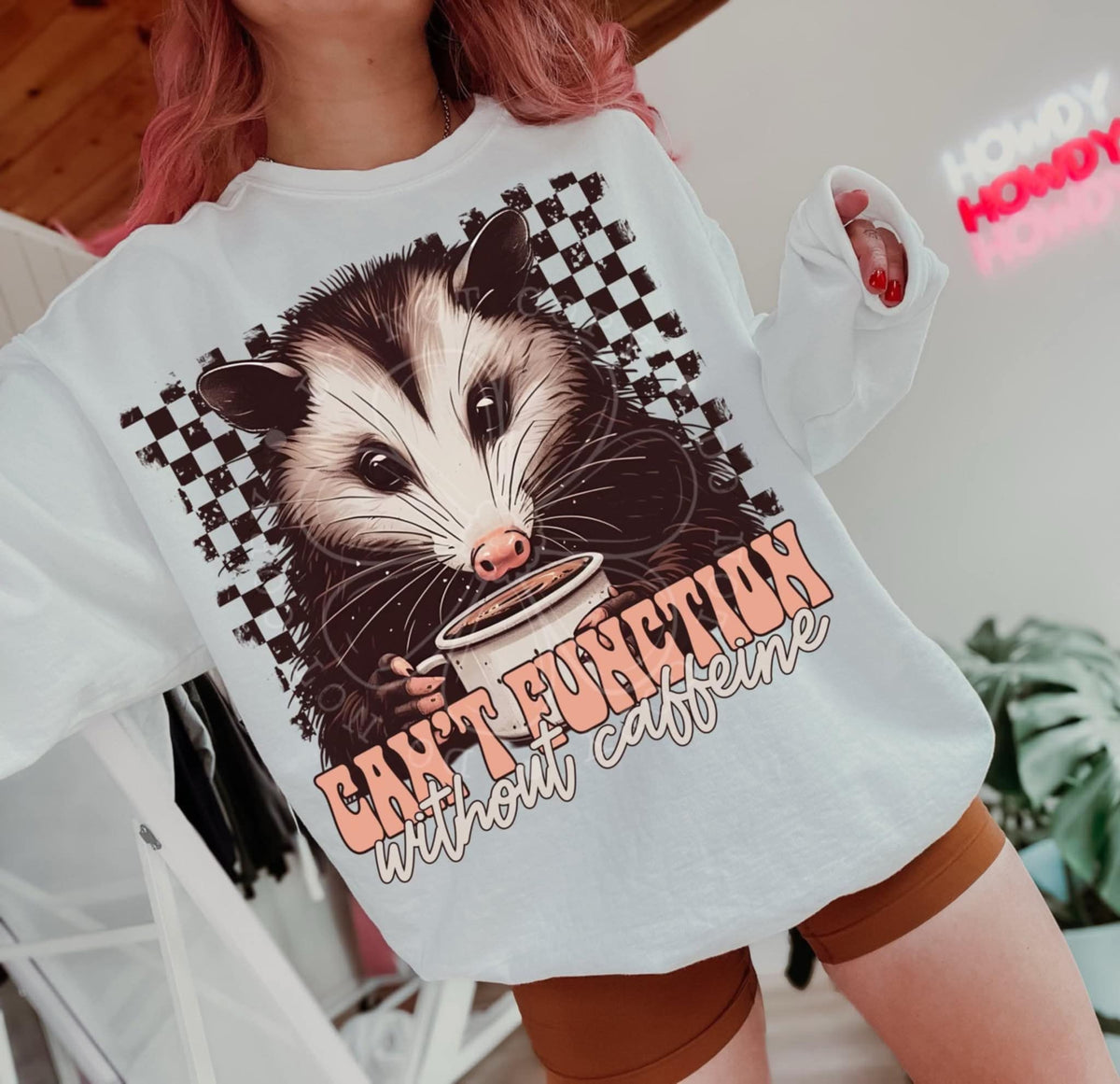 Cant function without caffeine (lyttle) DTF transfer