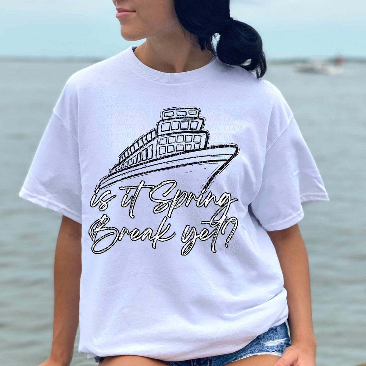 It’s a spring break trip black (CITY) 85054 DTF transfer