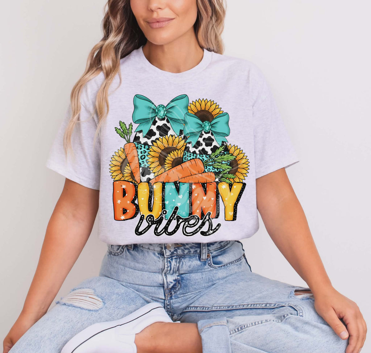 Bunny vibes (c’s) DTF TRANSFER