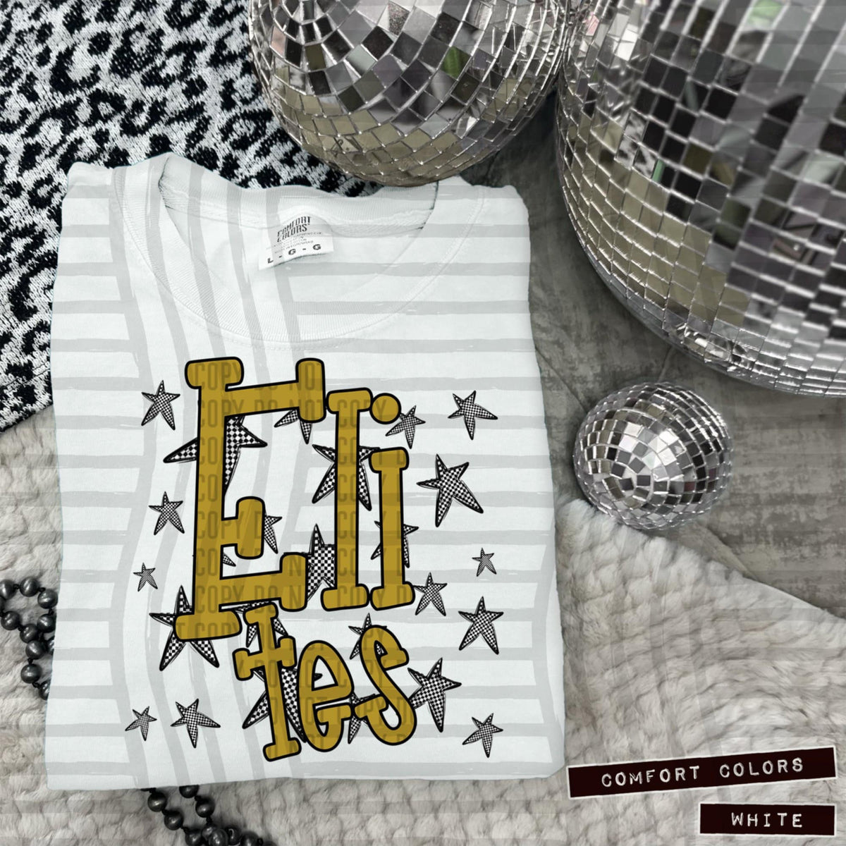 Gold Staggered Mascots (Caplinger)