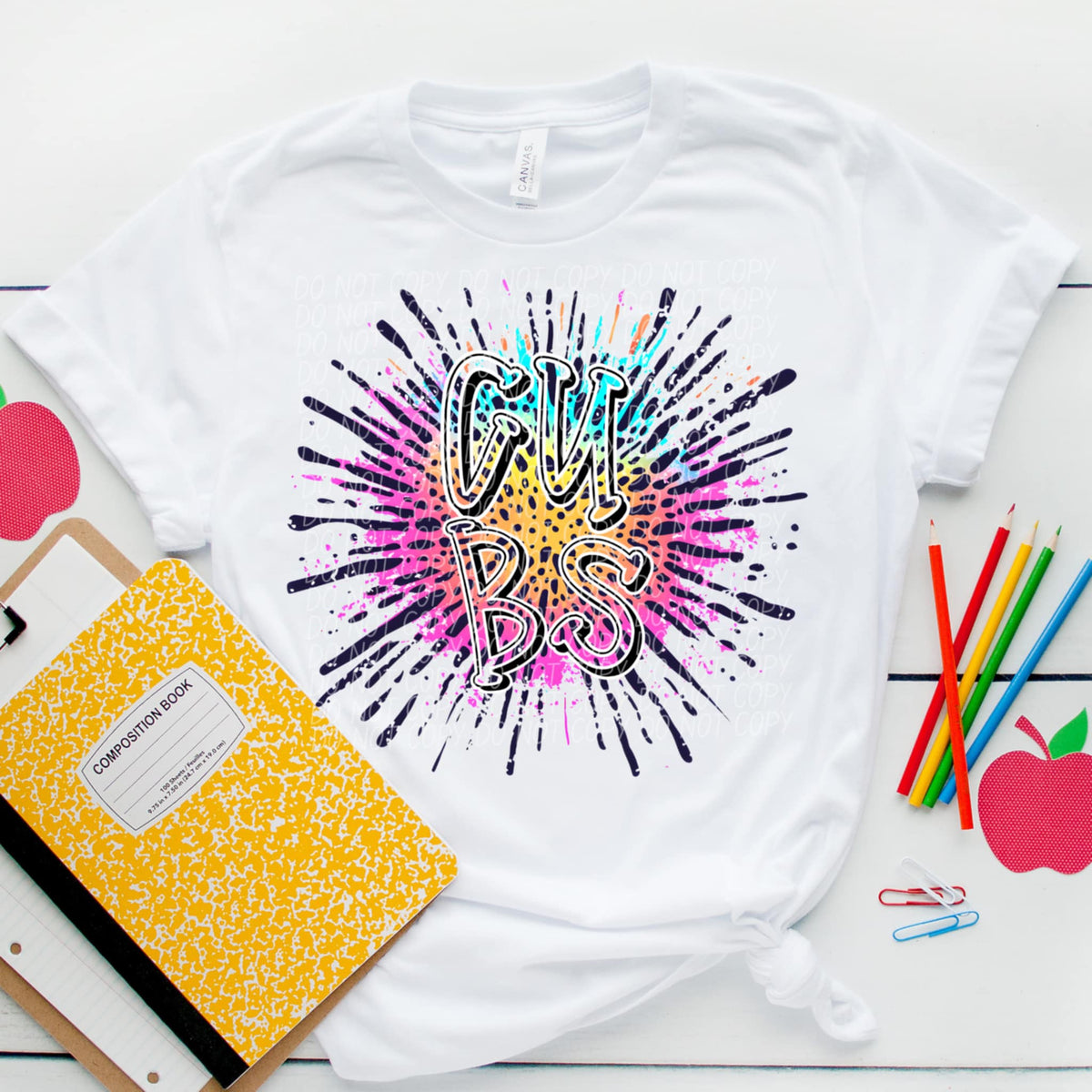 Colorful Burst Mascots (City)