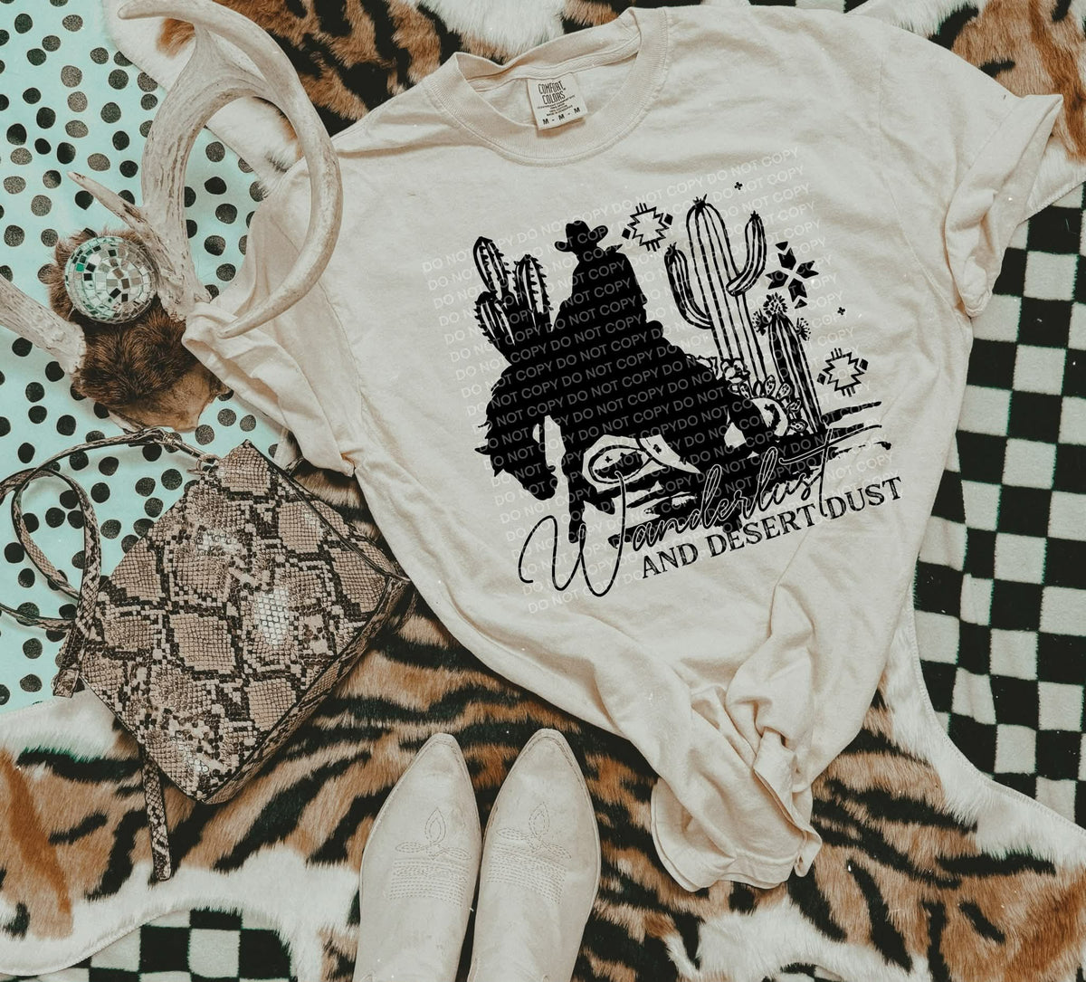 Wanderlust and desert dust (SCG) DTF Transfer