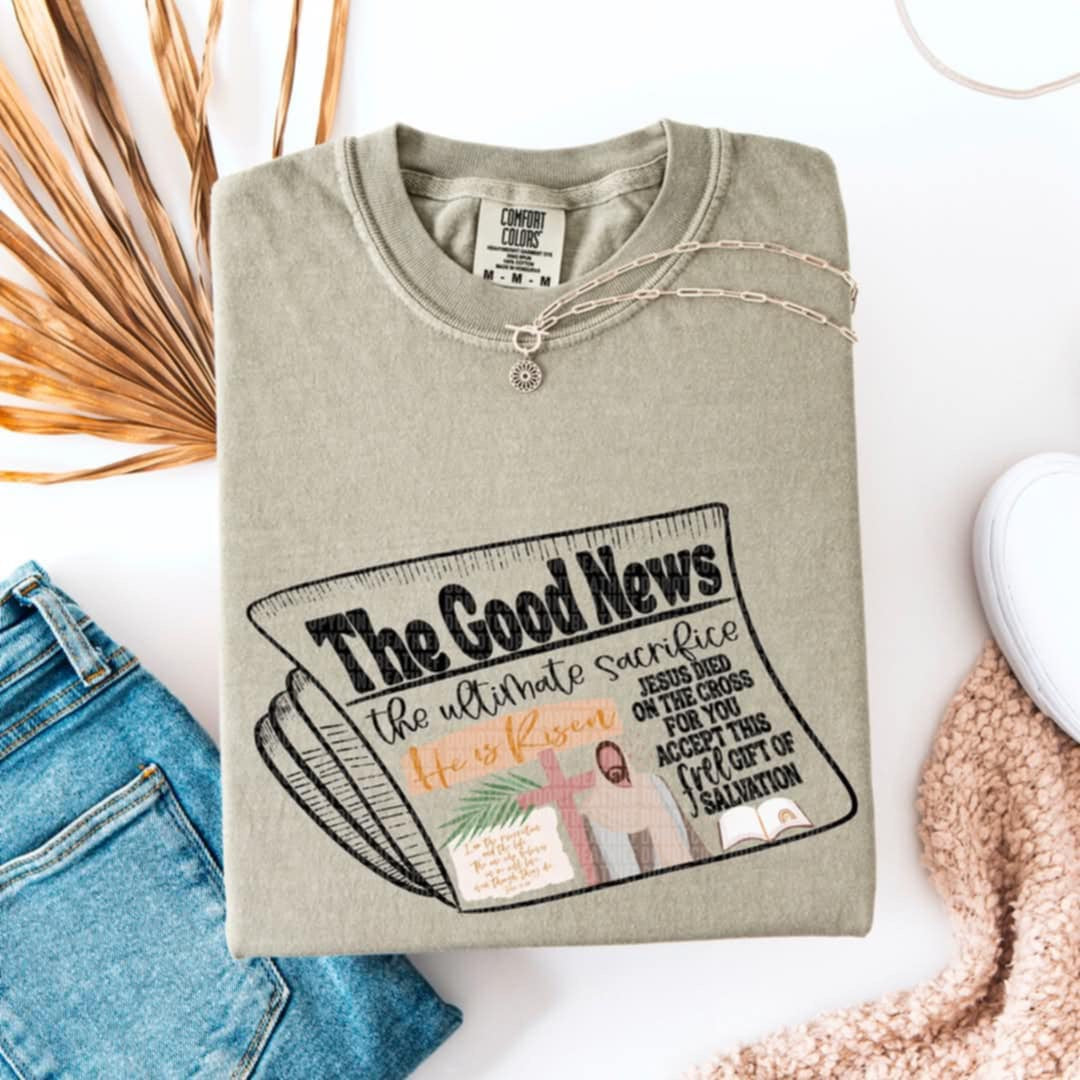 The good news (SDD) 87430 DTF transfer