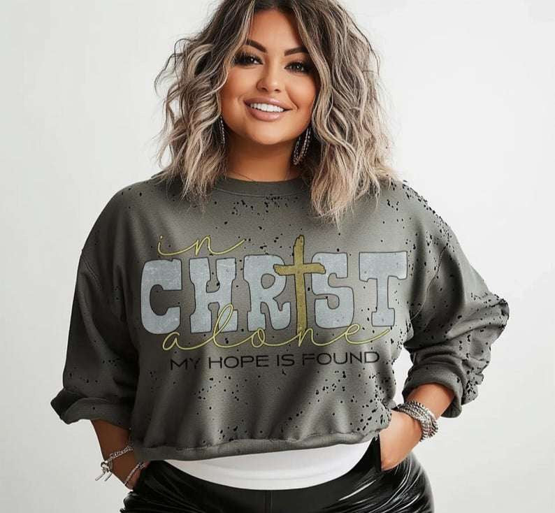 In Christ alone my hope is found 73243 DTF transfer