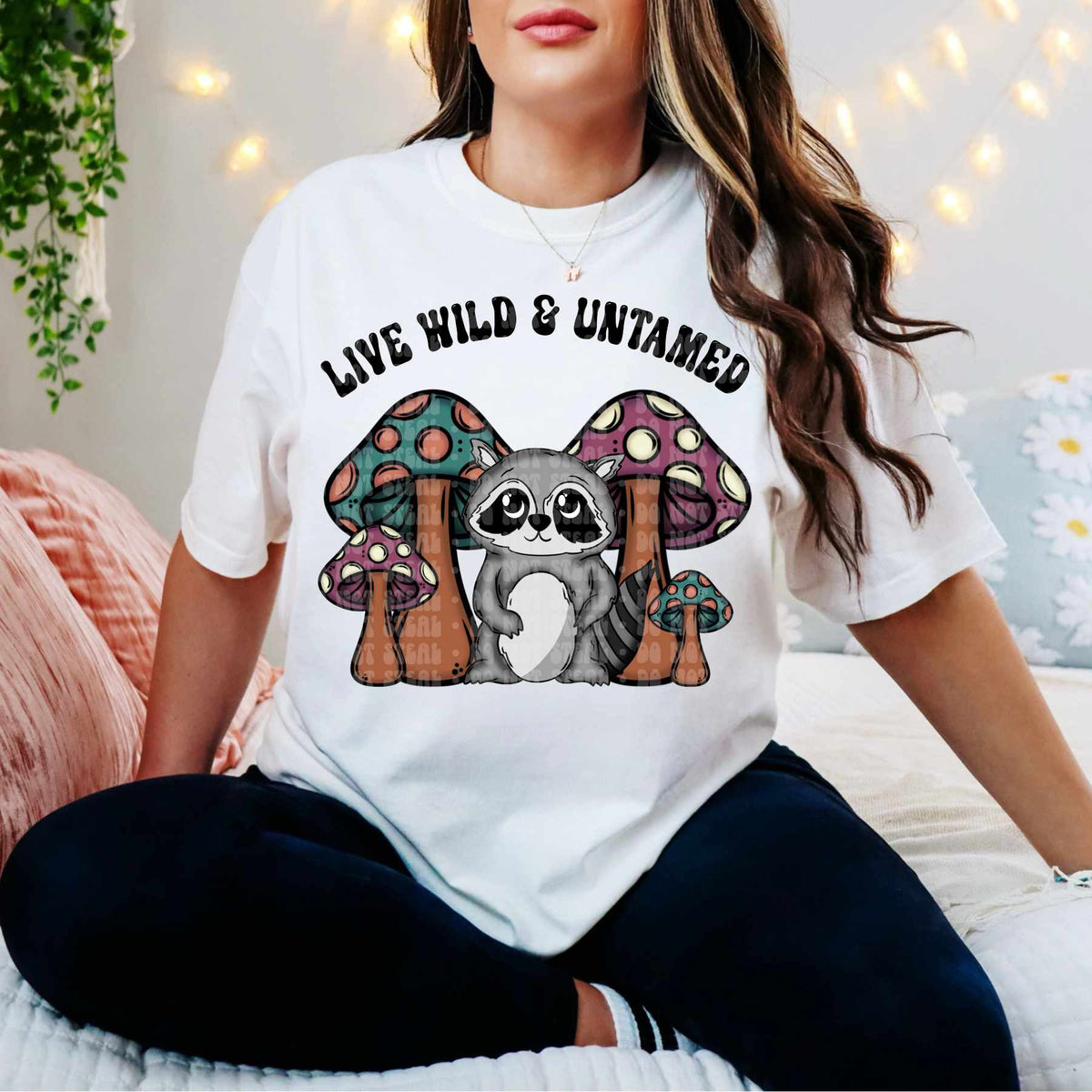 Live wild & untamed (LANE) 77565 DTF transfer