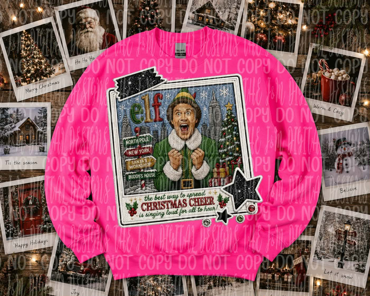 ELF Polaroid (J&M) DTF transfer