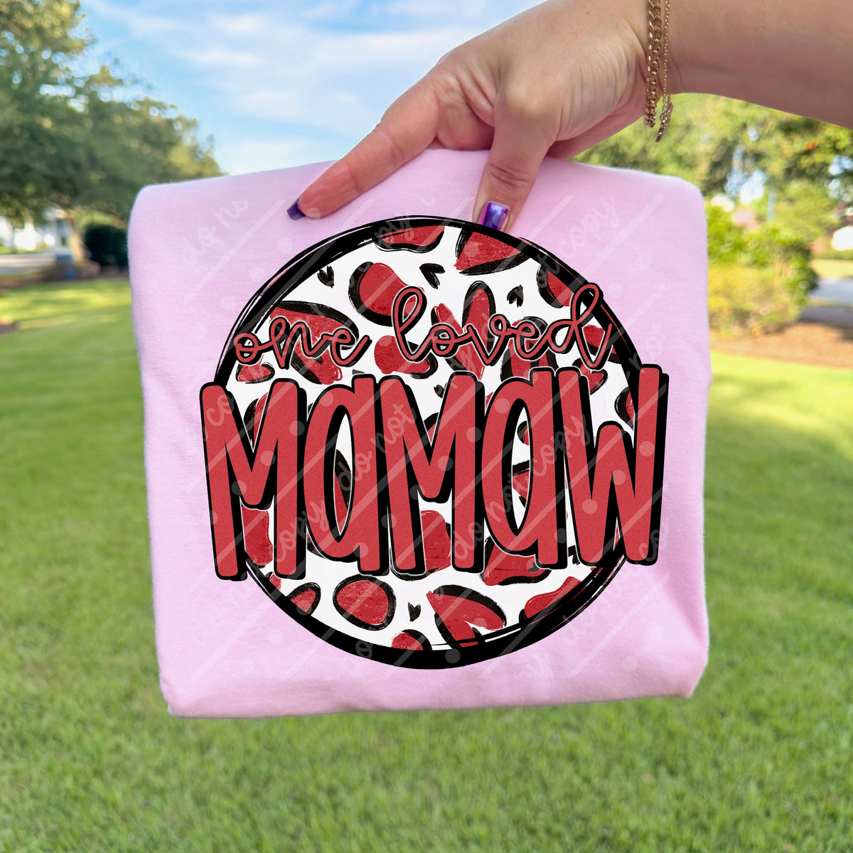 One loved Mamaw (OHDD) DTF Transfer