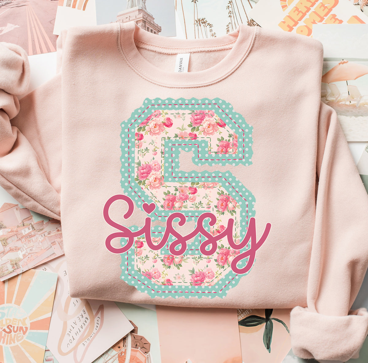 Sissy Sweet Vintage Name (S&G) DTF Transfer