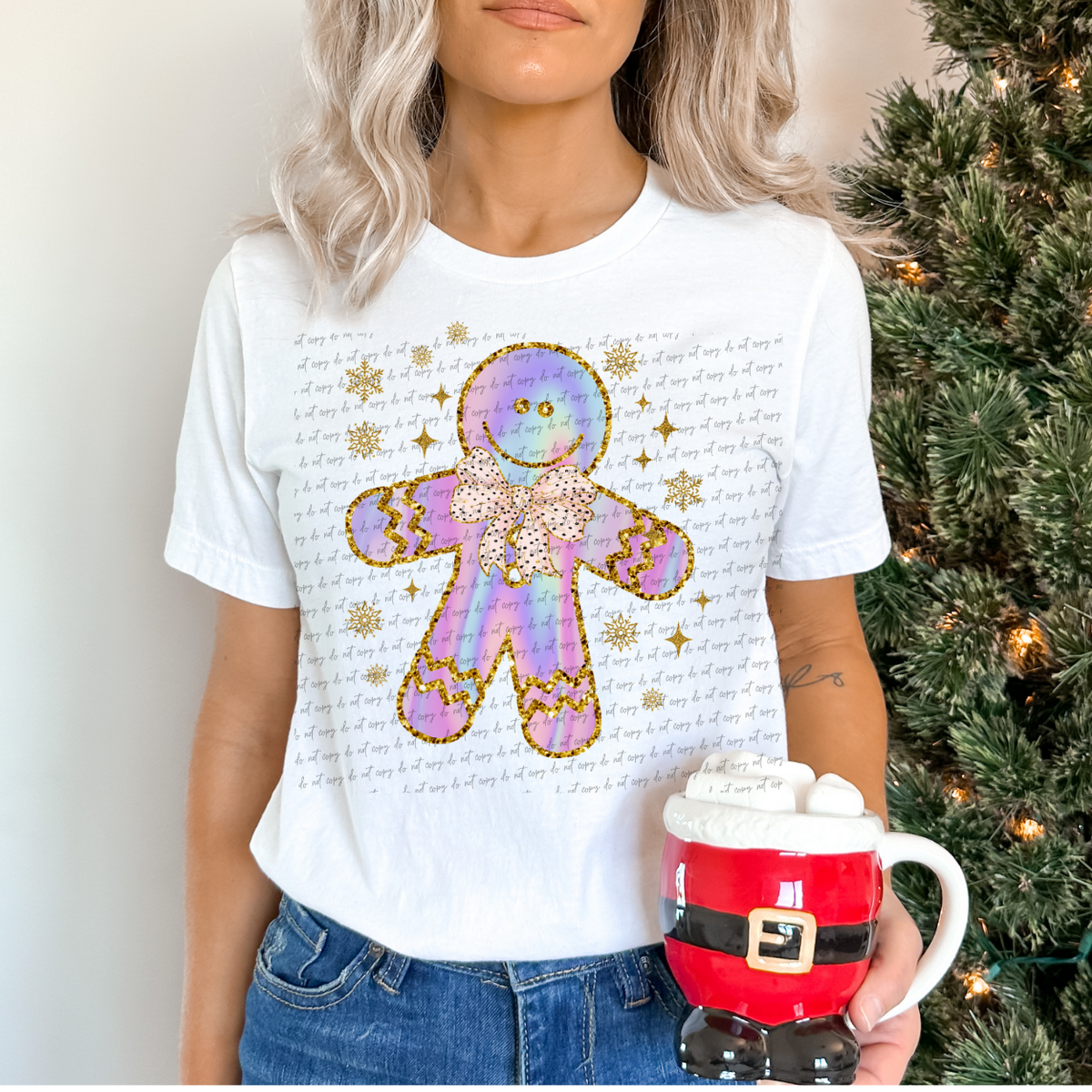 Gingerbread Man 68163 DTF Transfer