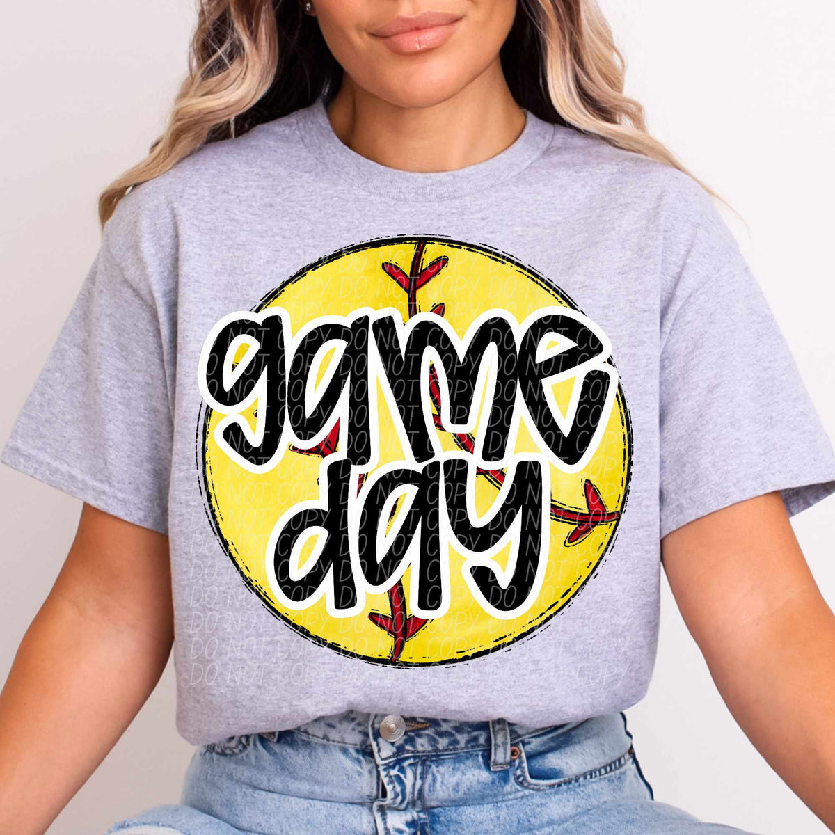 Game day softball (CITY) 84995 DTF transfer