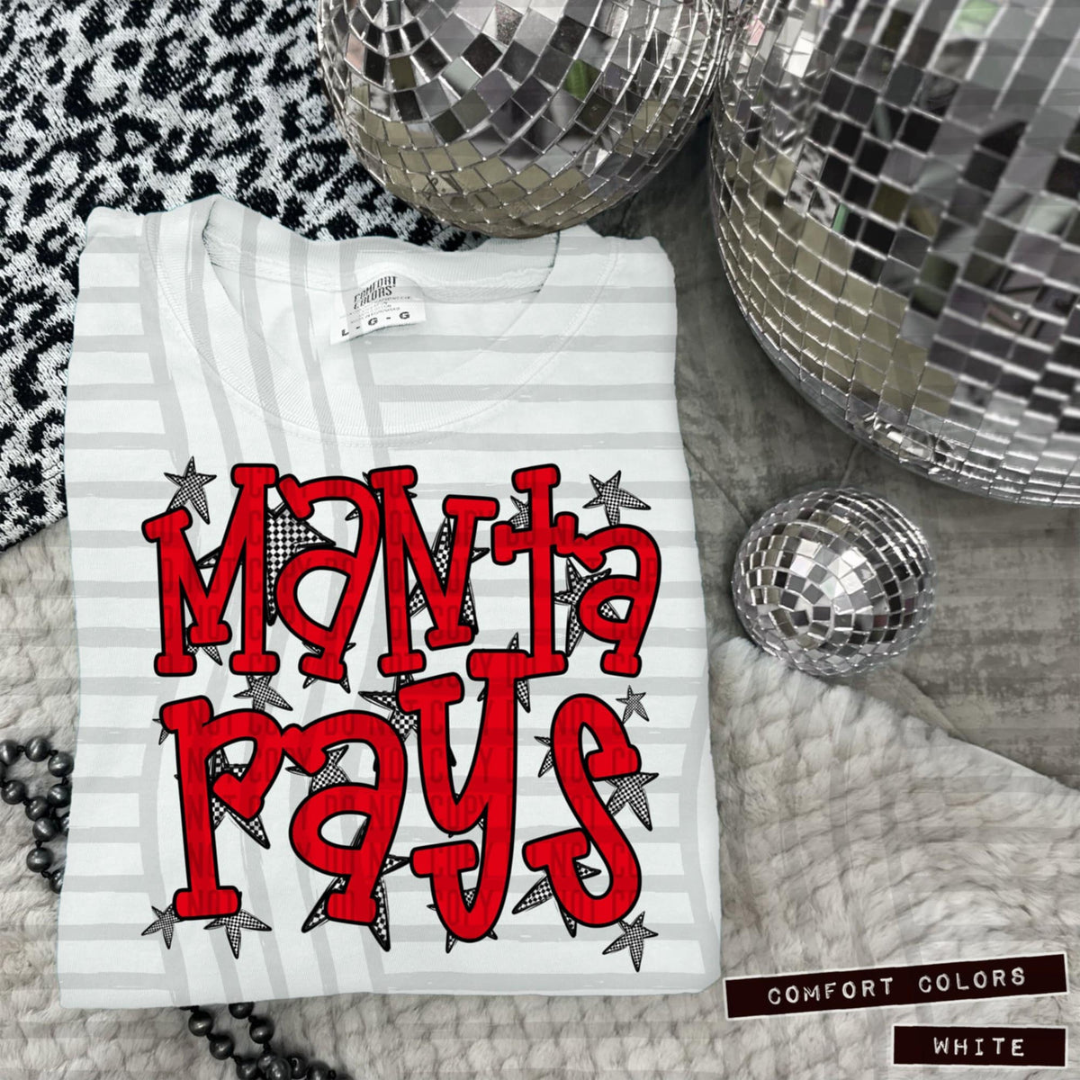 Red Staggered Mascots (Caplinger)