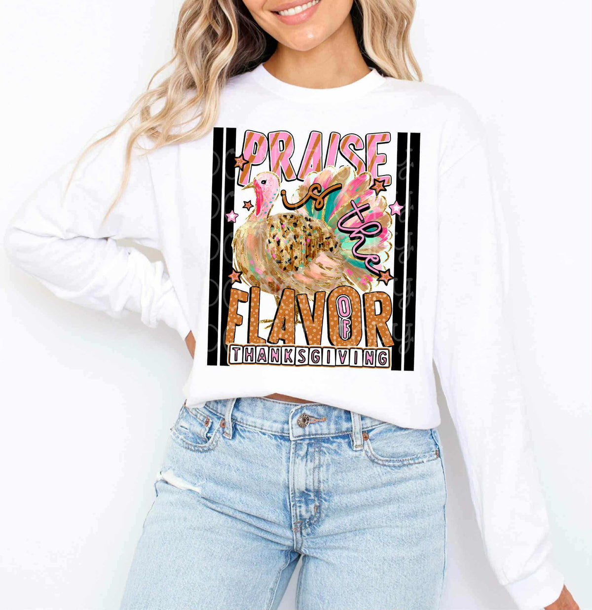 Praise is the flavor turkey (C’s) DTF transfer