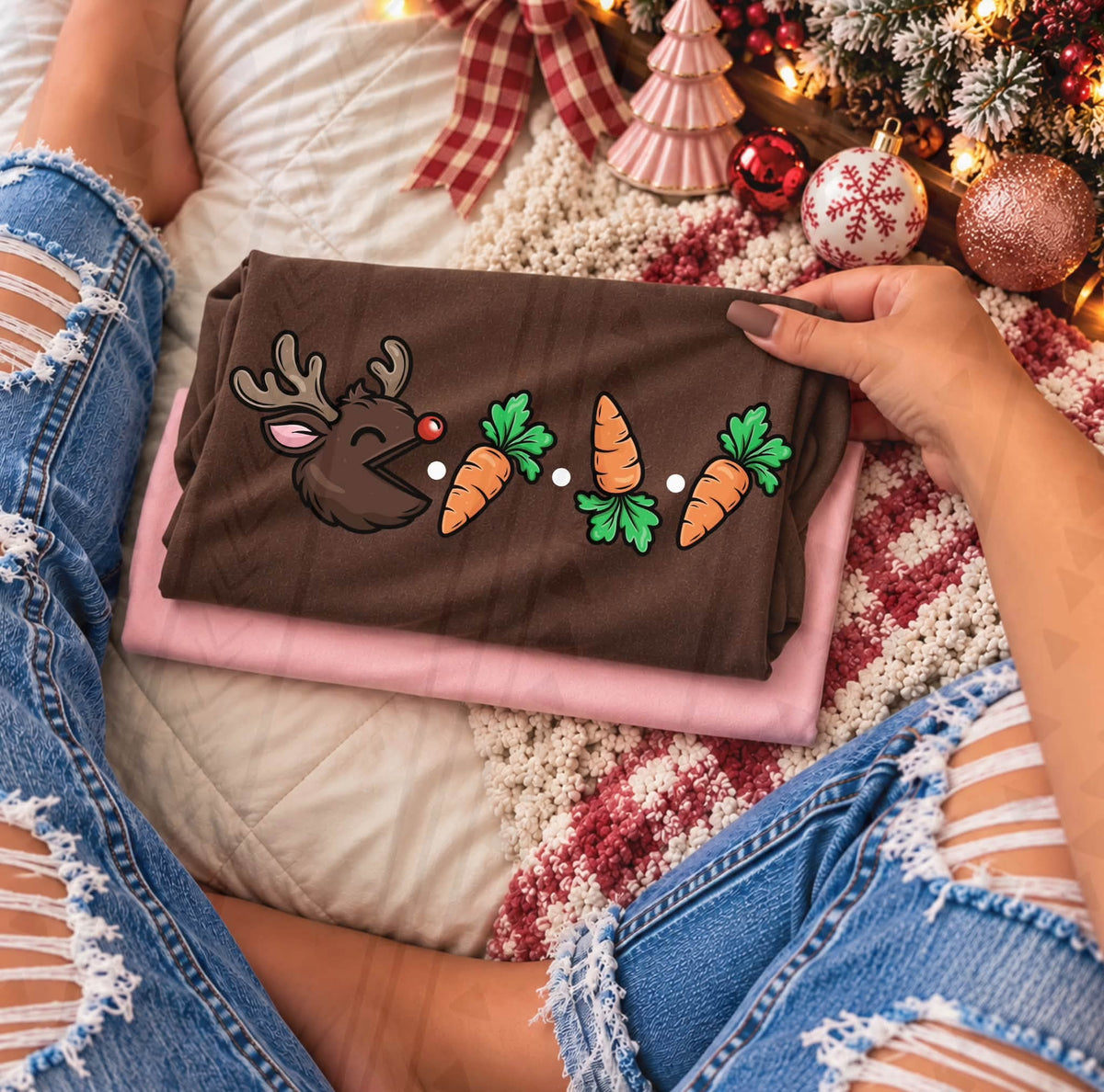 Reindeer carrots Pac Man Tuesday Deal DTF