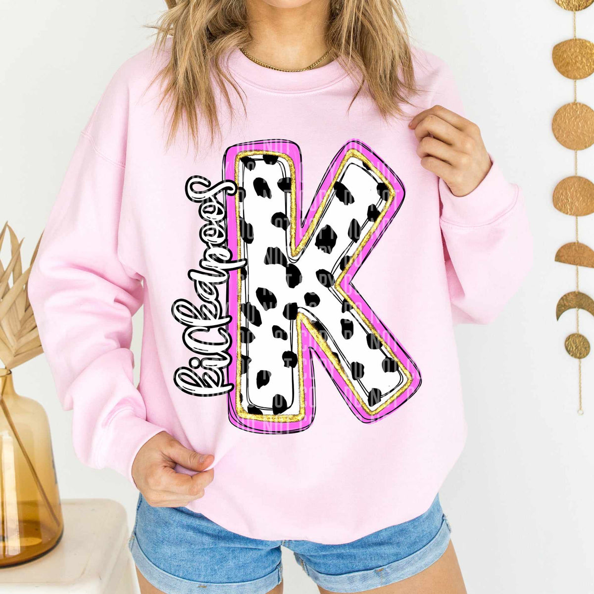 Kickapoos Polka Font Mascot Caplinger 56171 DTF transfer