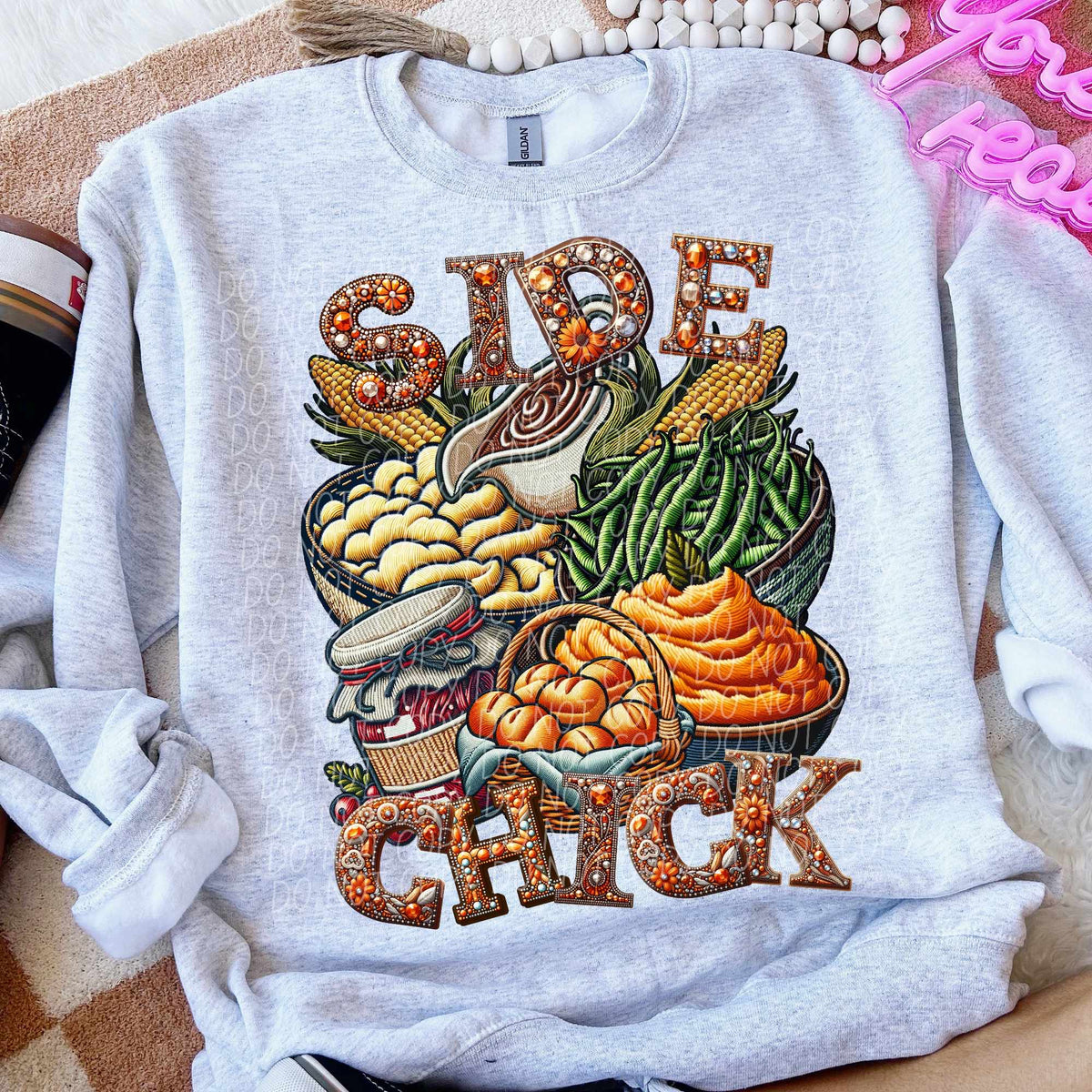 Side chick (CITY) 62338 DTF transfer