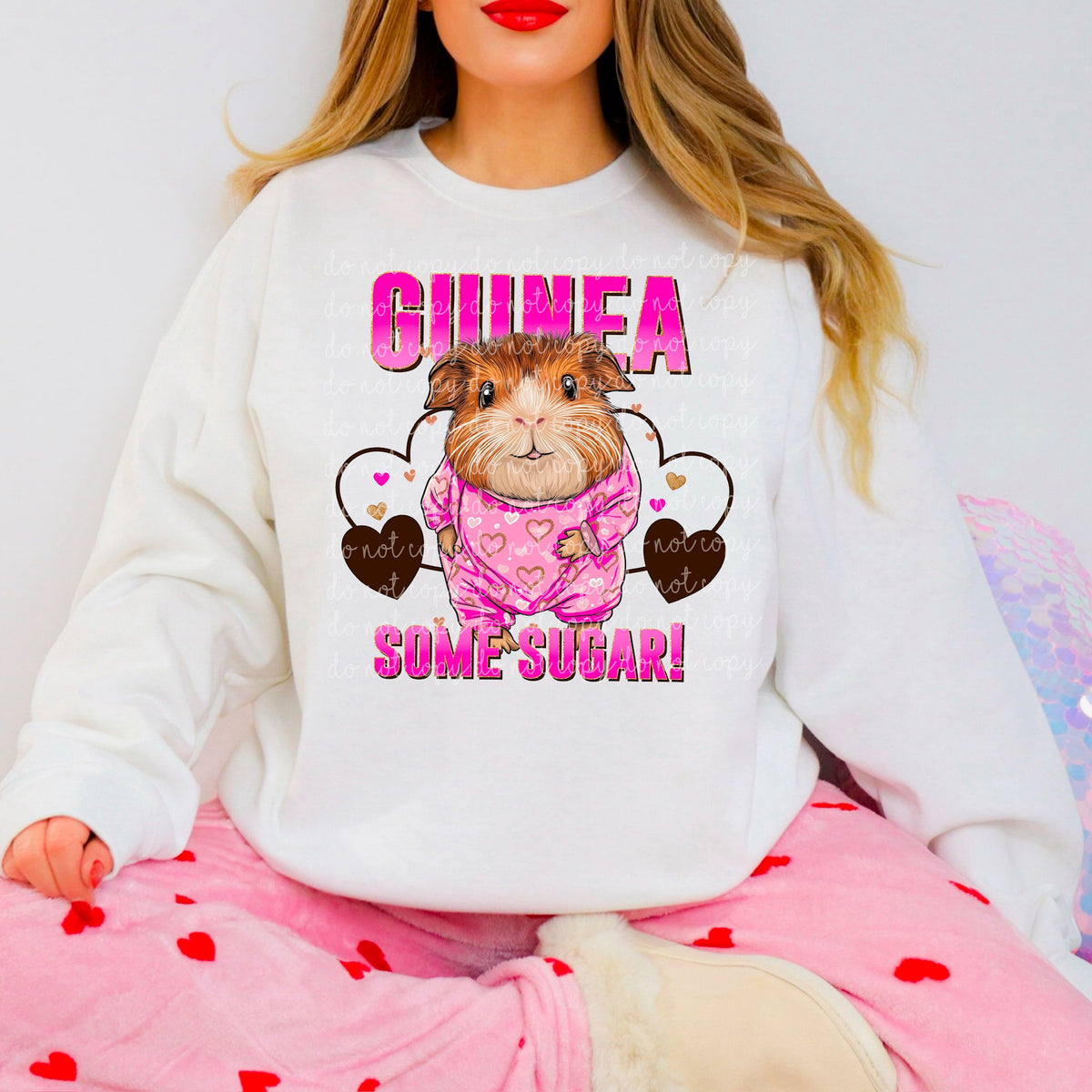 Guinea Some Sugar 117440 DTF Transfer