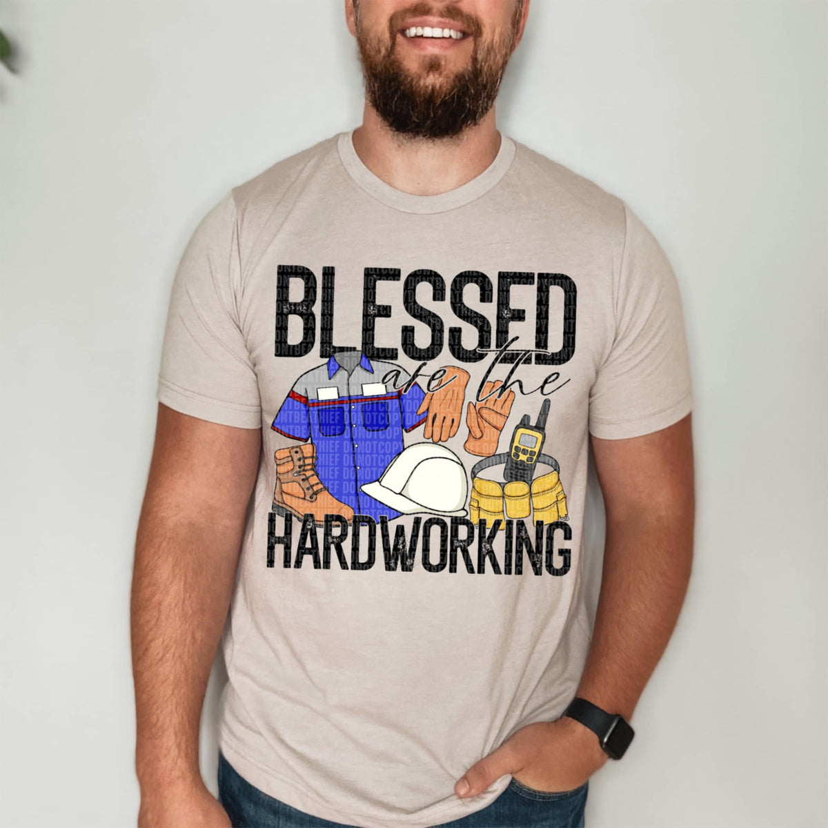 Blessed are the hardworking (SDD) 94385 DTF transfer