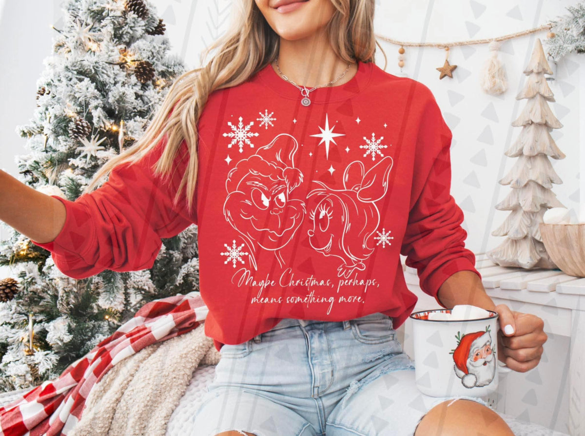 Maybe Christmas means something more TGG DTF transfer