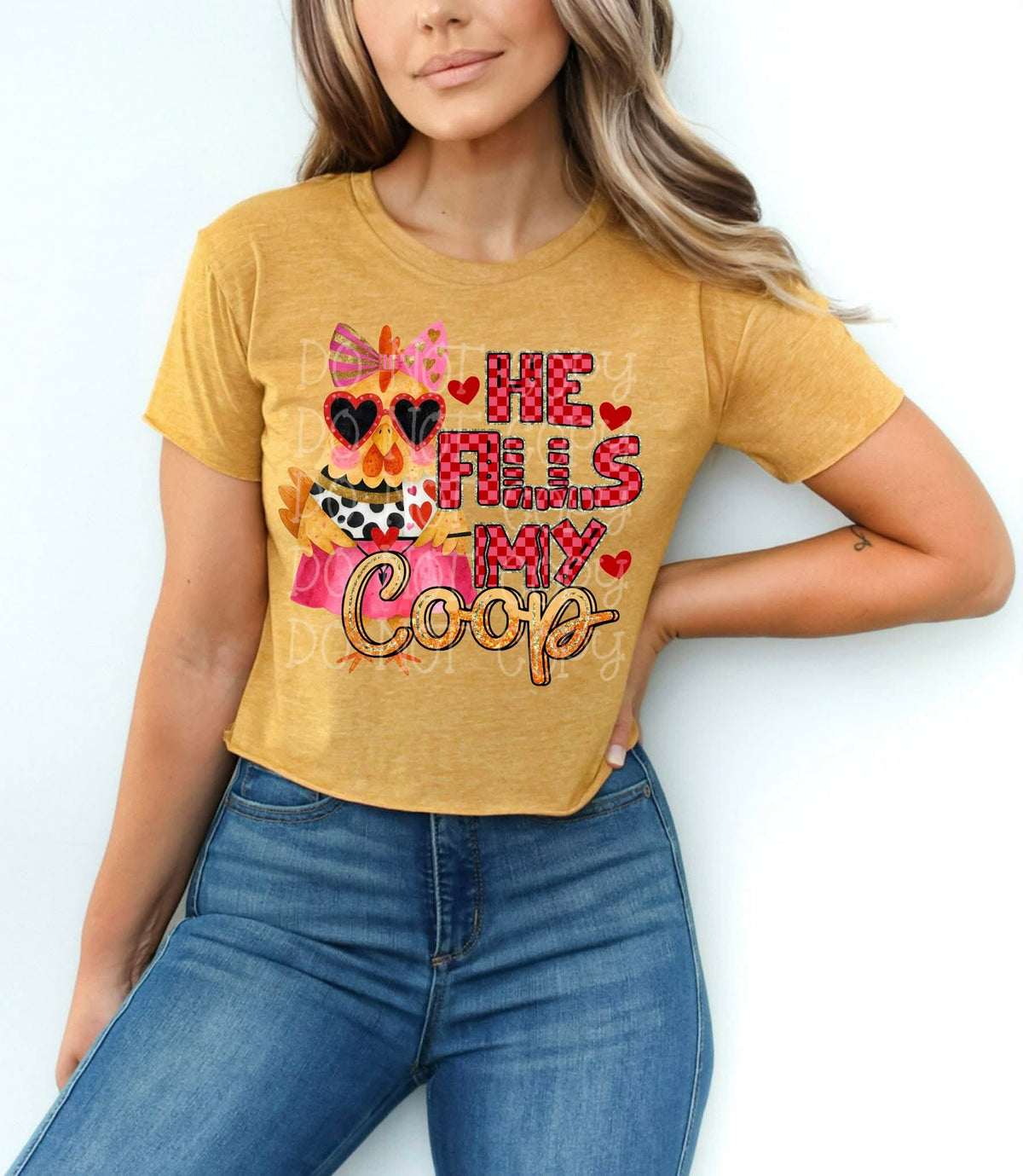 He Fills My Coop chicken (C’s) DTF TRANSFER