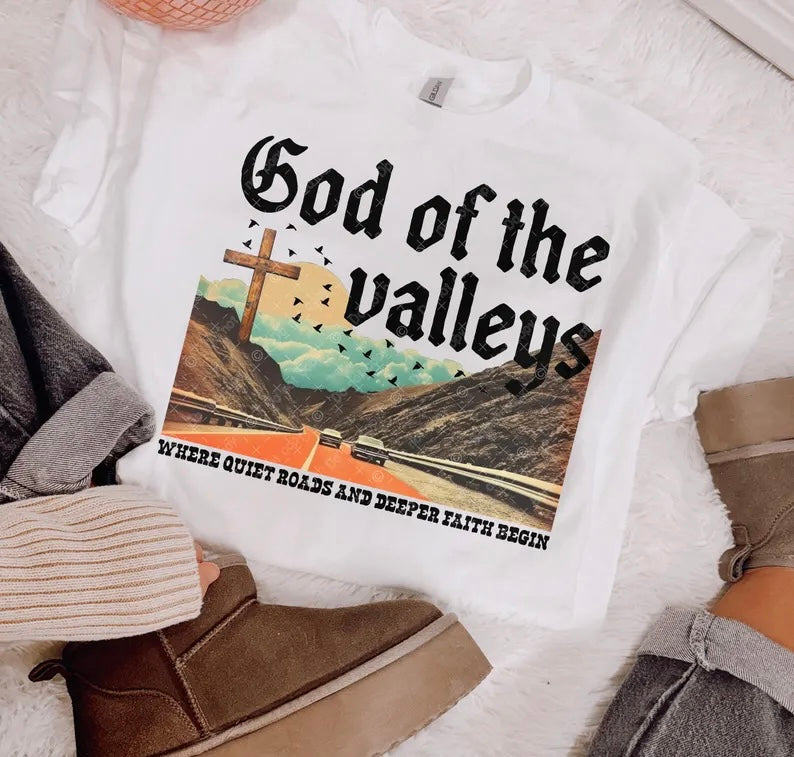 God of the valleys 98594 DTF transfer