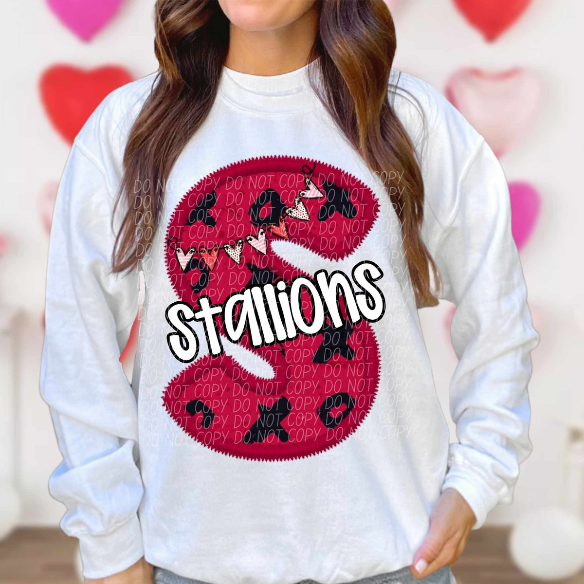 S stallions valentine (CITY) 79077 DTF transfer