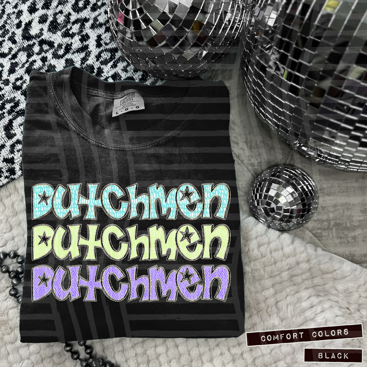 Dutchmen Pastel Star Stacked (Caplinger) 101593 DTF transfer