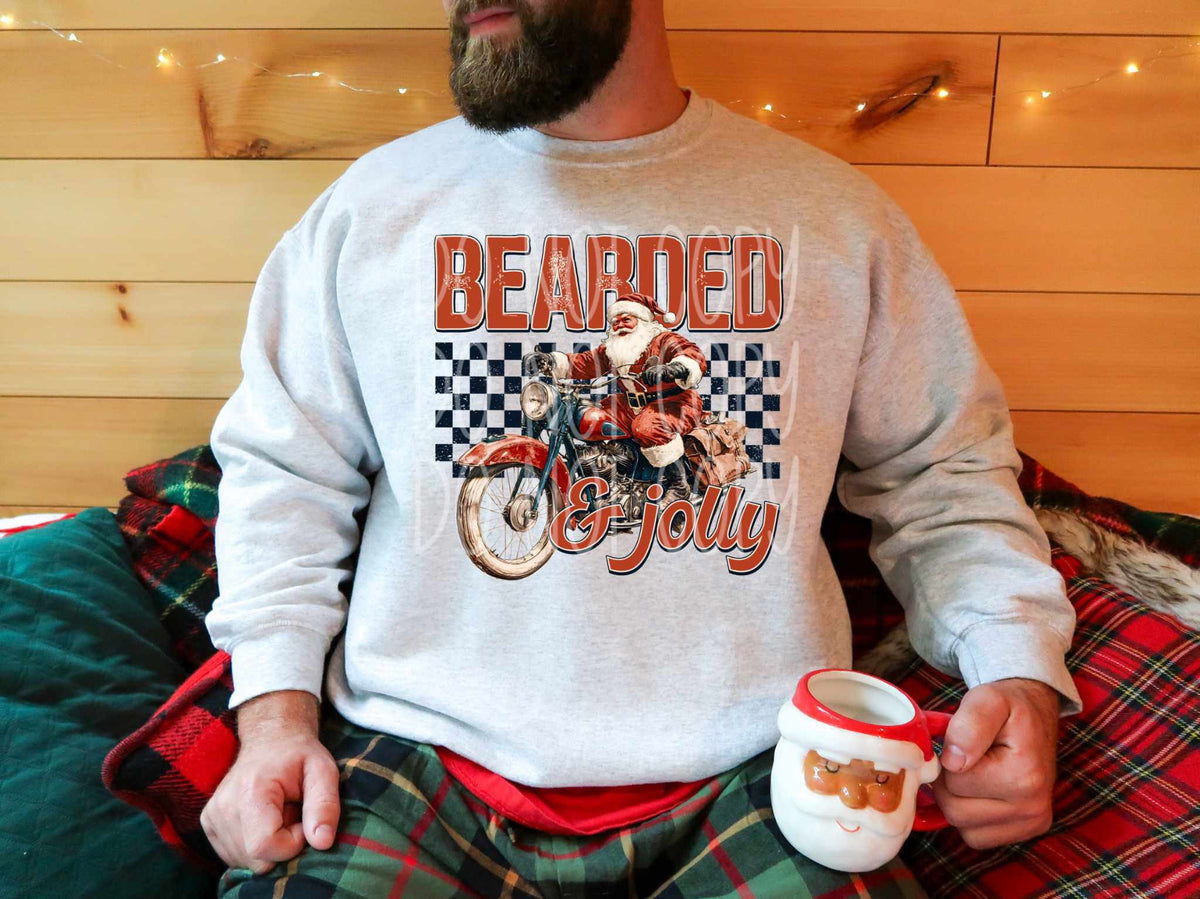 Bearded & jolly (PH) 67677 DTF transfer