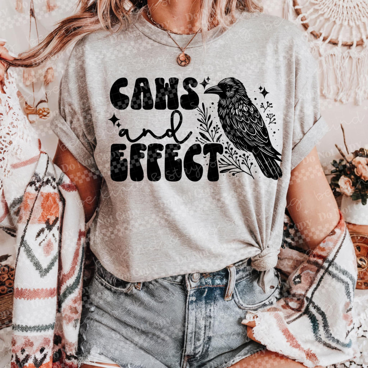Caws and effect (CMLD) 96556 DTF transfer