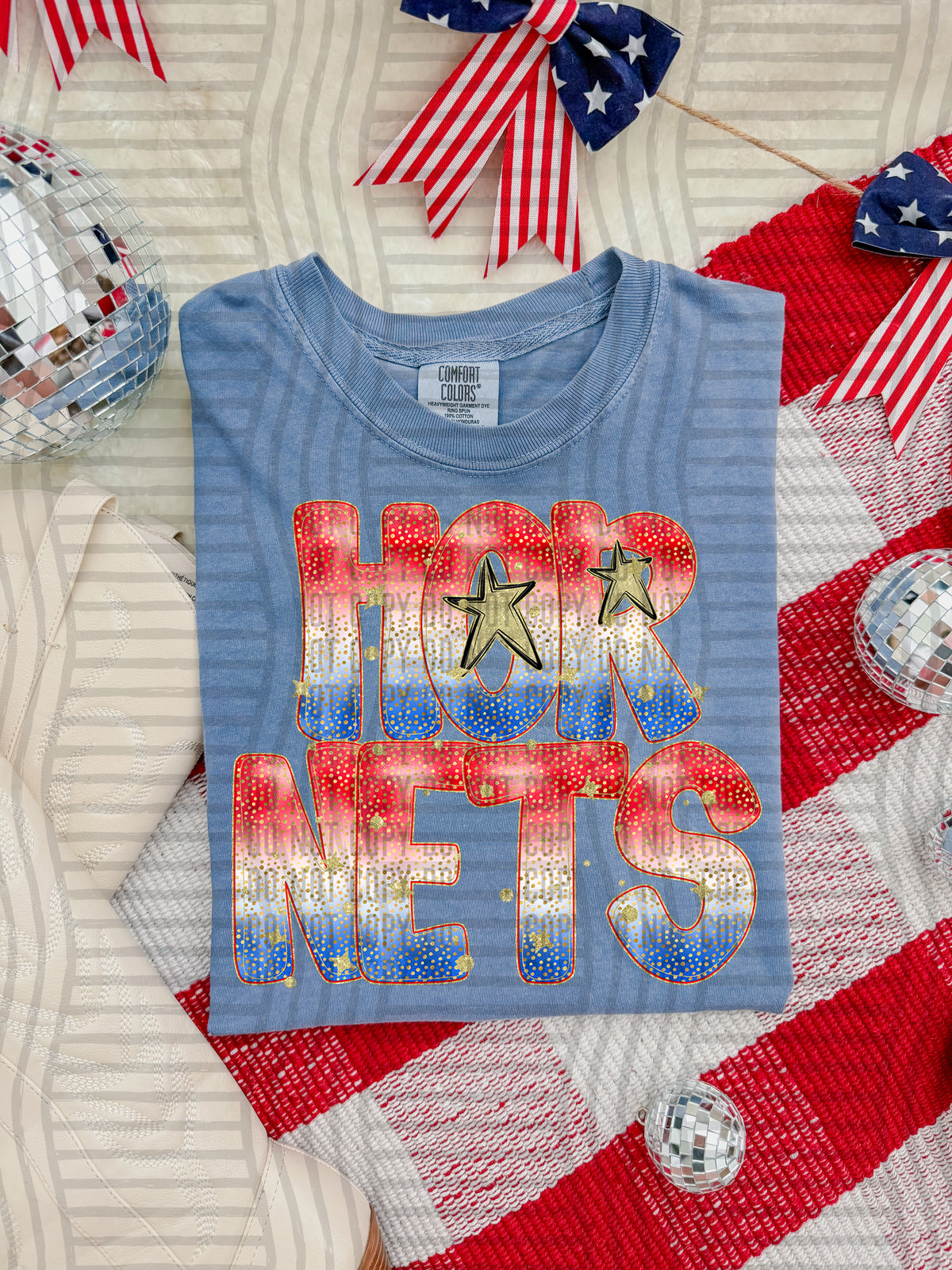 Hornets Wild Glory Mascots (Caplinger) DTF transfer