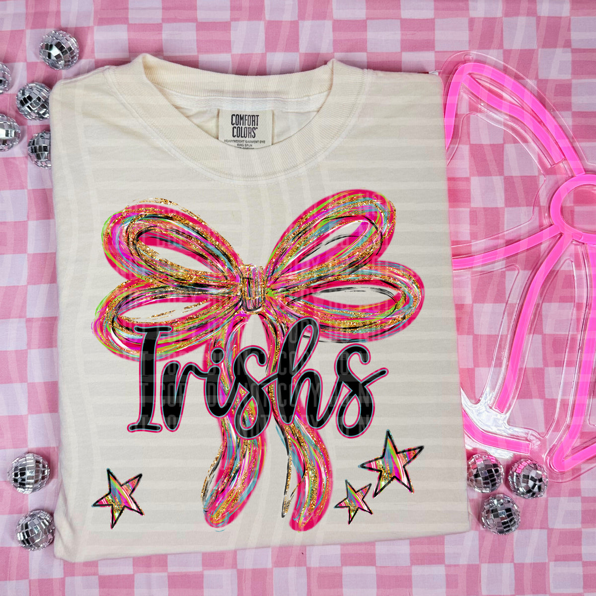 Irish Whimsical Bow (caplinger) DTF transfer