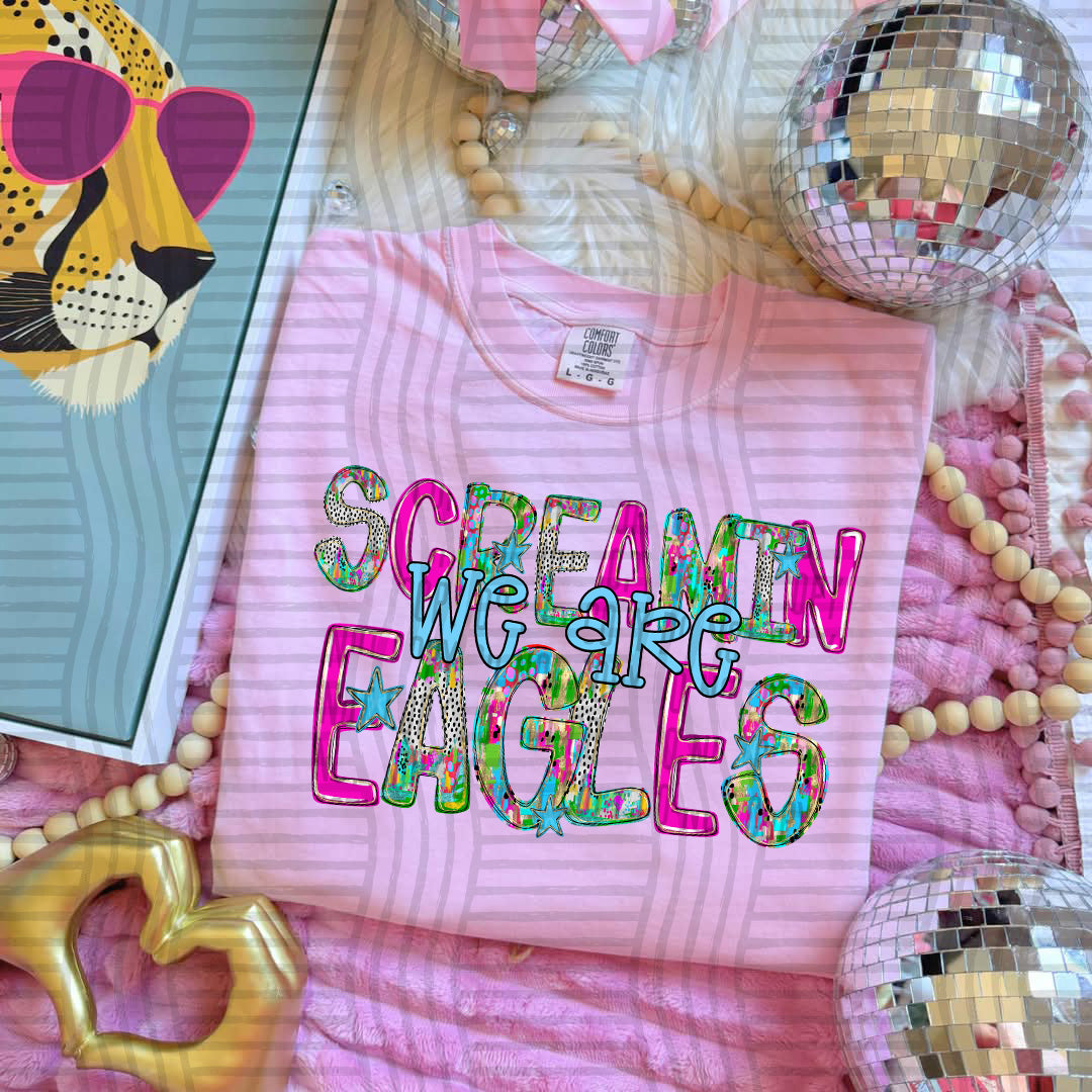 Screamin Eagles preppy luxe (Caplinger) DTF transfer
