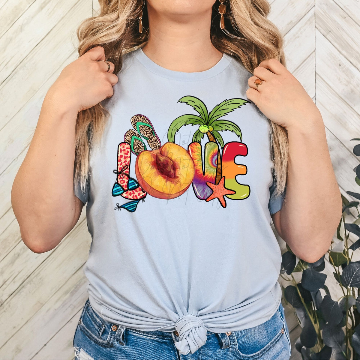 Love Peach-38063-DTF transfer