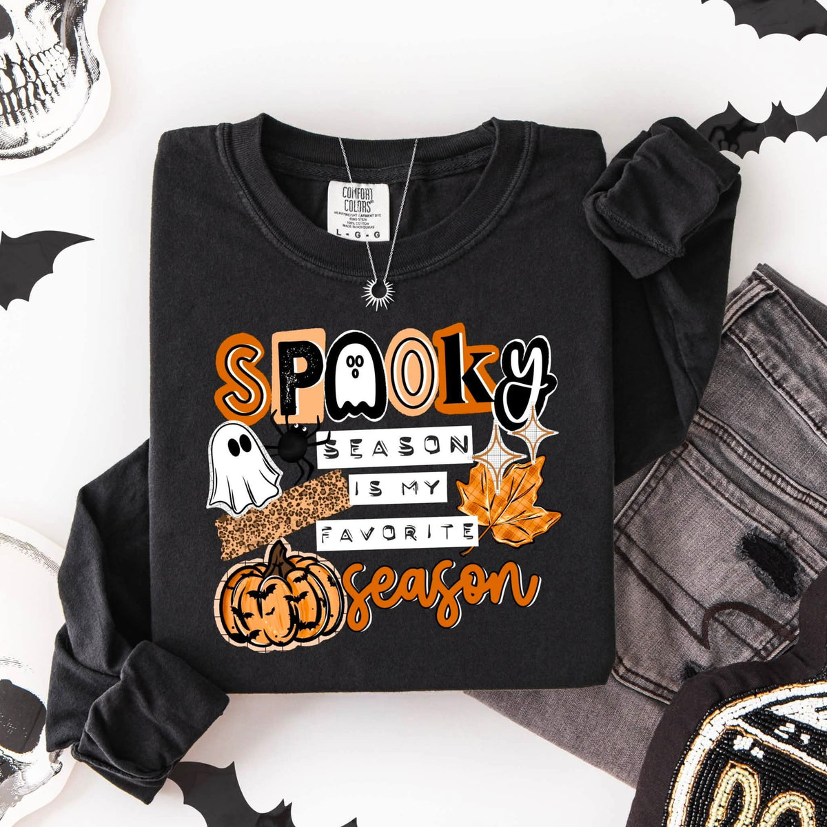 Spooky season is my favorite season WHITE (CSC) Sunday Special DTF transfer