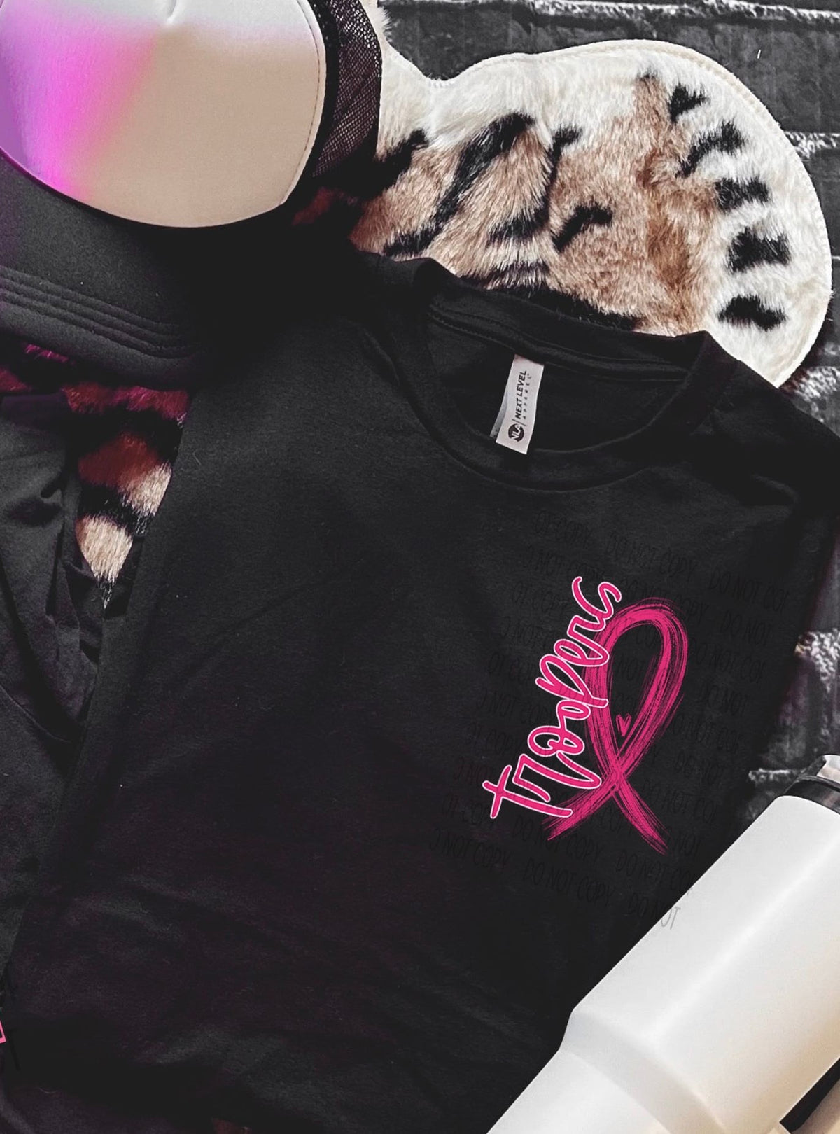 Troopers Mascot Breast Cancer Awareness 49121 DTF transfer
