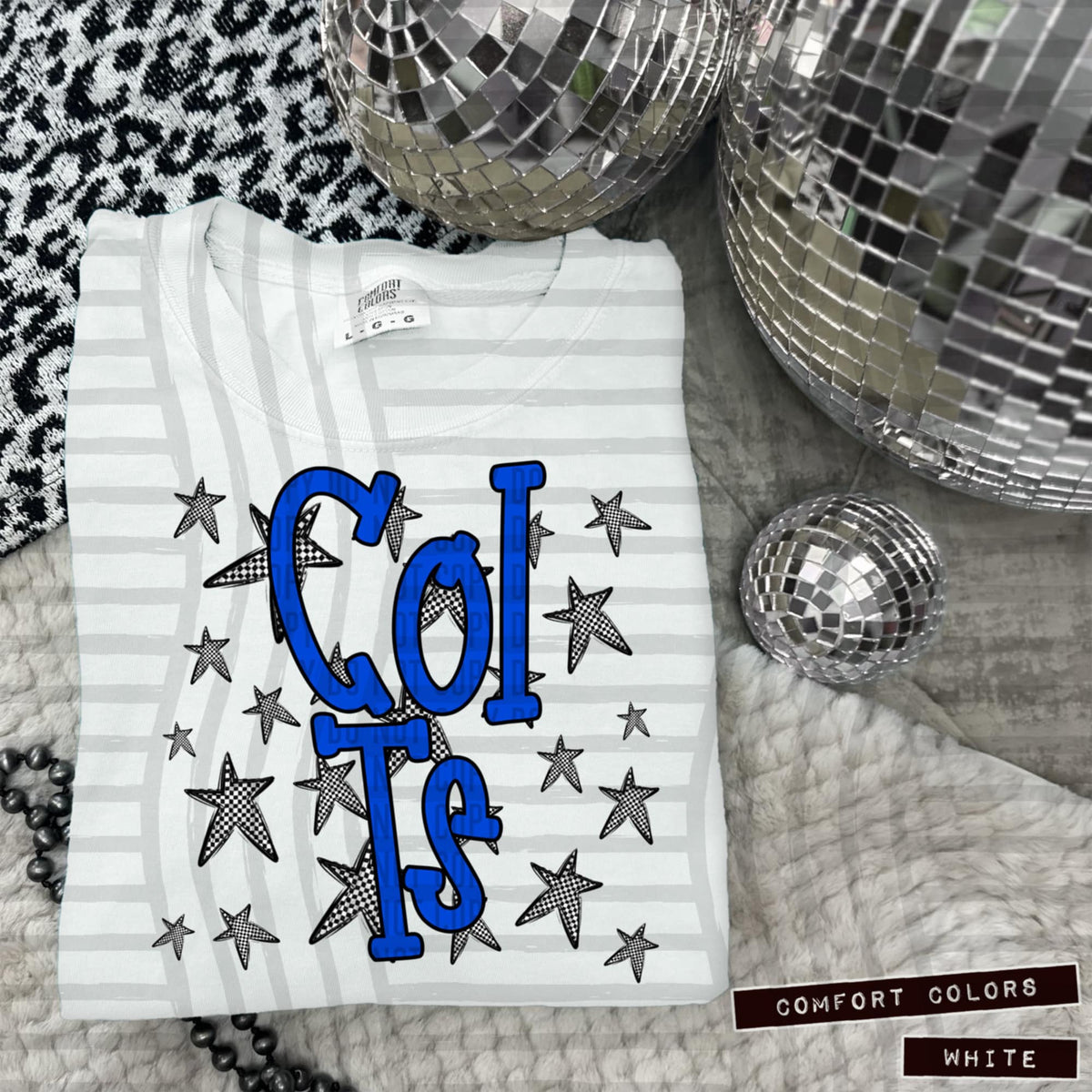 Blue Staggered Mascots (Caplinger)