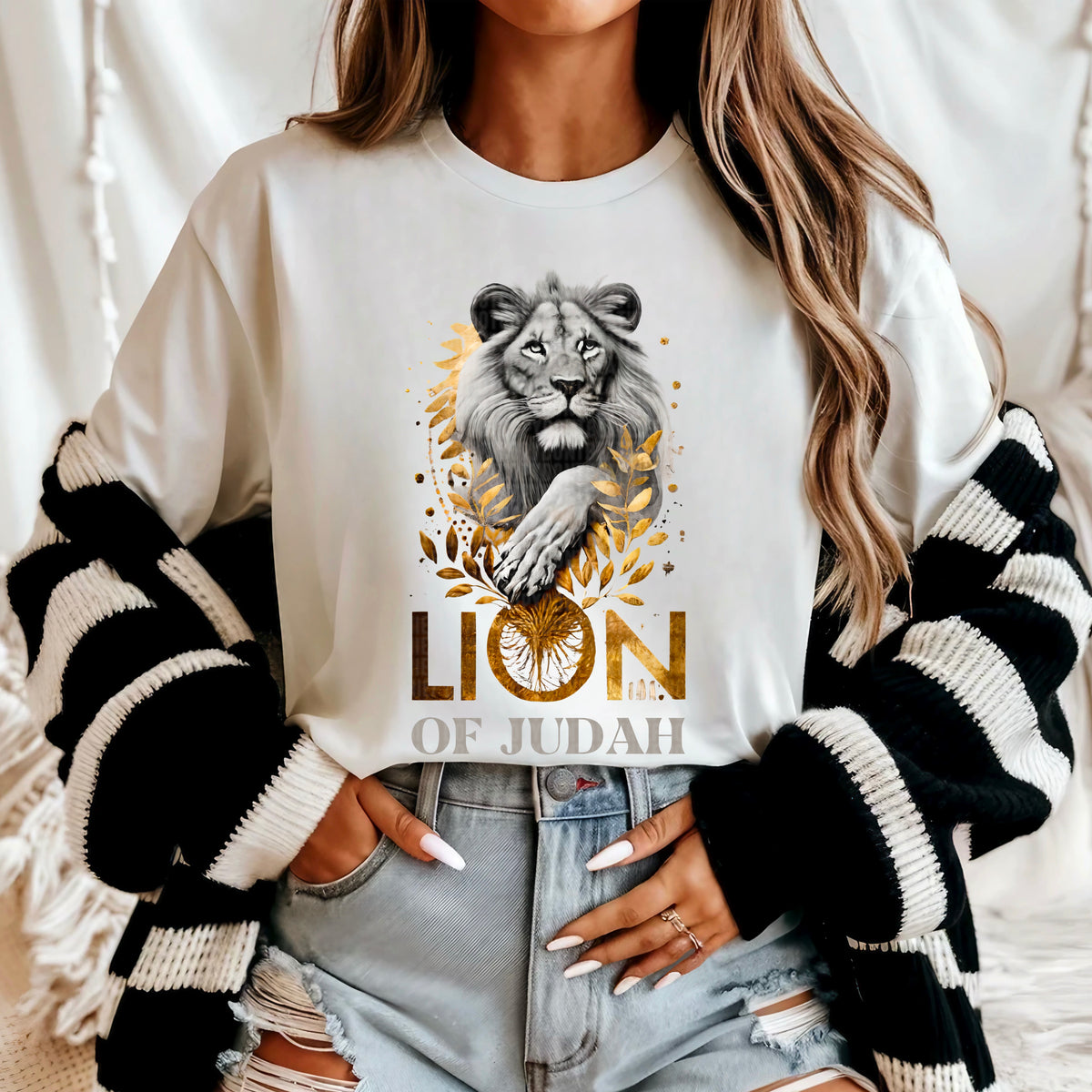 Lion of Judah 95404 DTF transfer