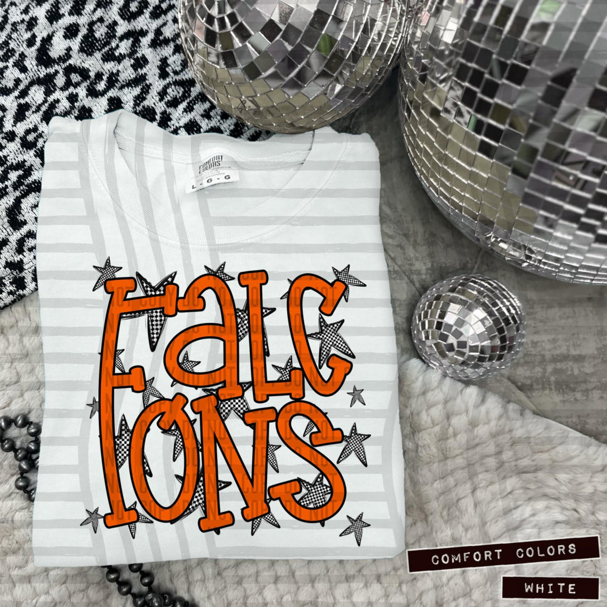 Orange Staggered Mascots (Caplinger)