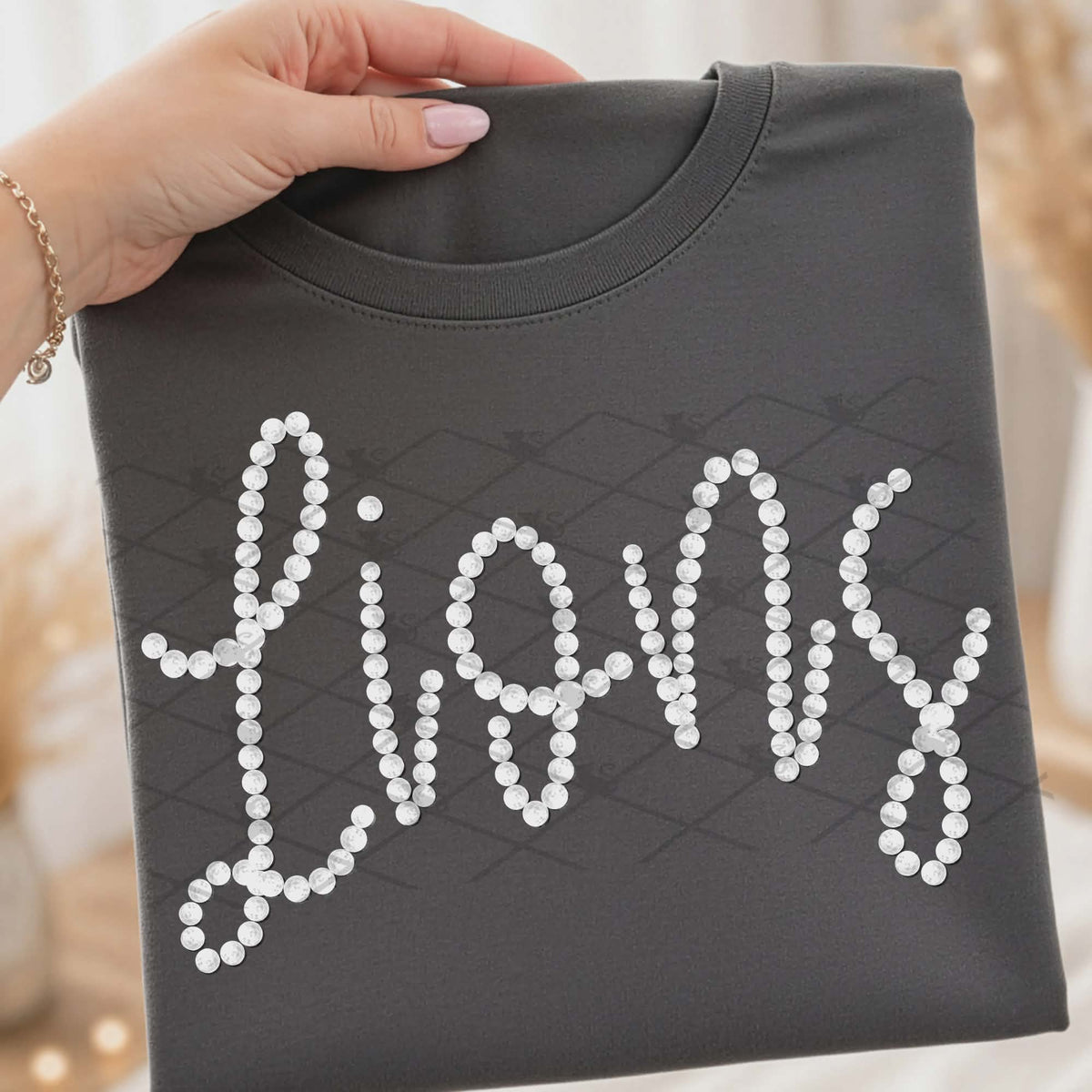 Lions faux beads (TTD) DTF Transfer