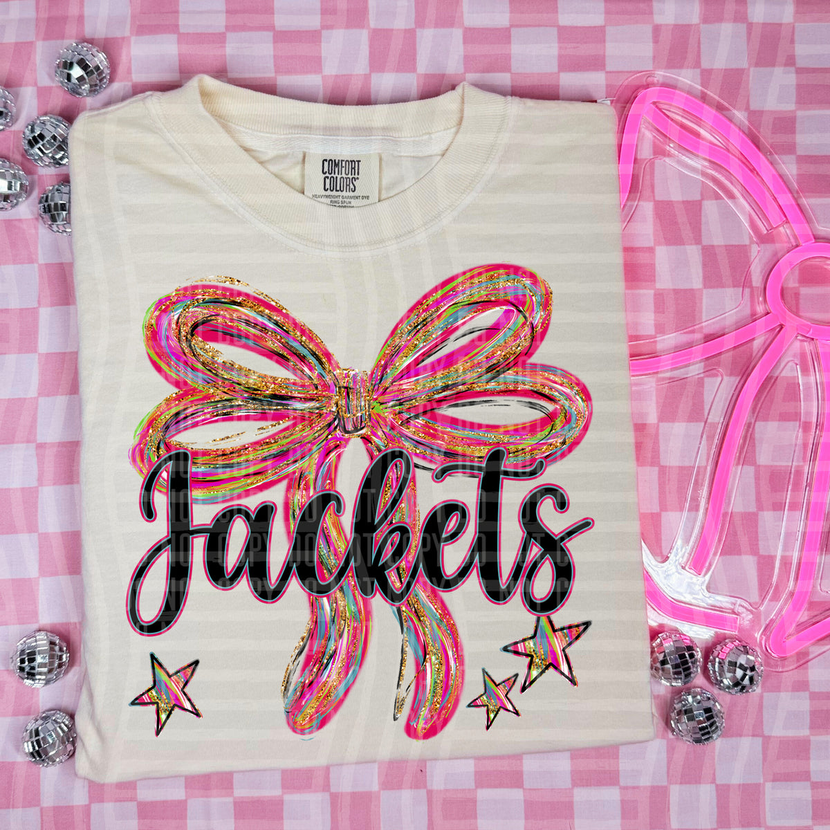 Jackets Whimsical Bow (caplinger) DTF transfer