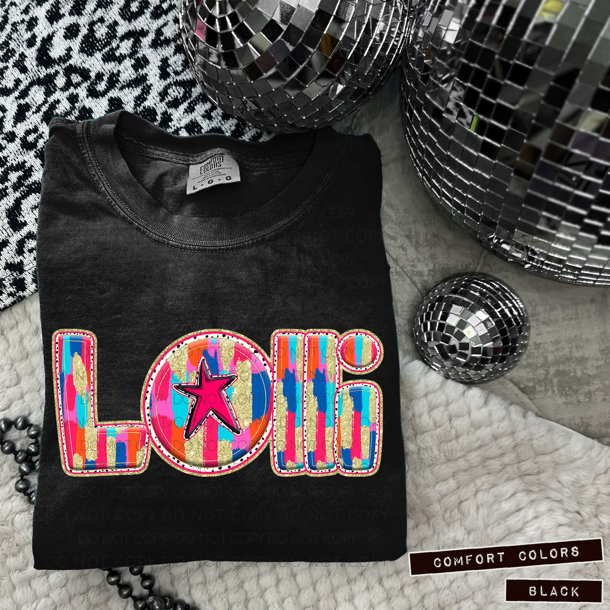 Lolli Tutti Brushstrokes (Caplinger) DTF transfer