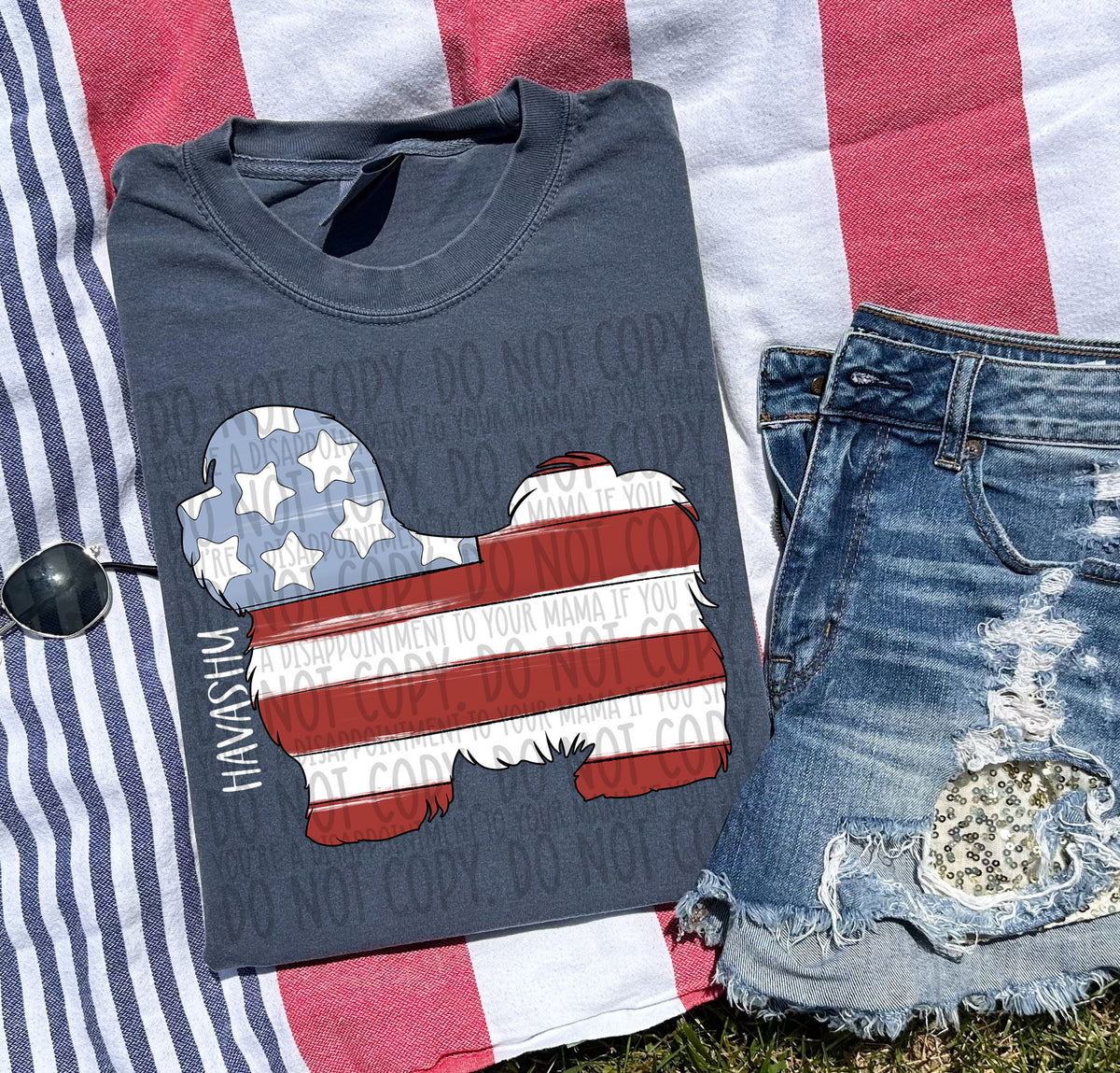 HAVASHU white (SWD) DTF transfer