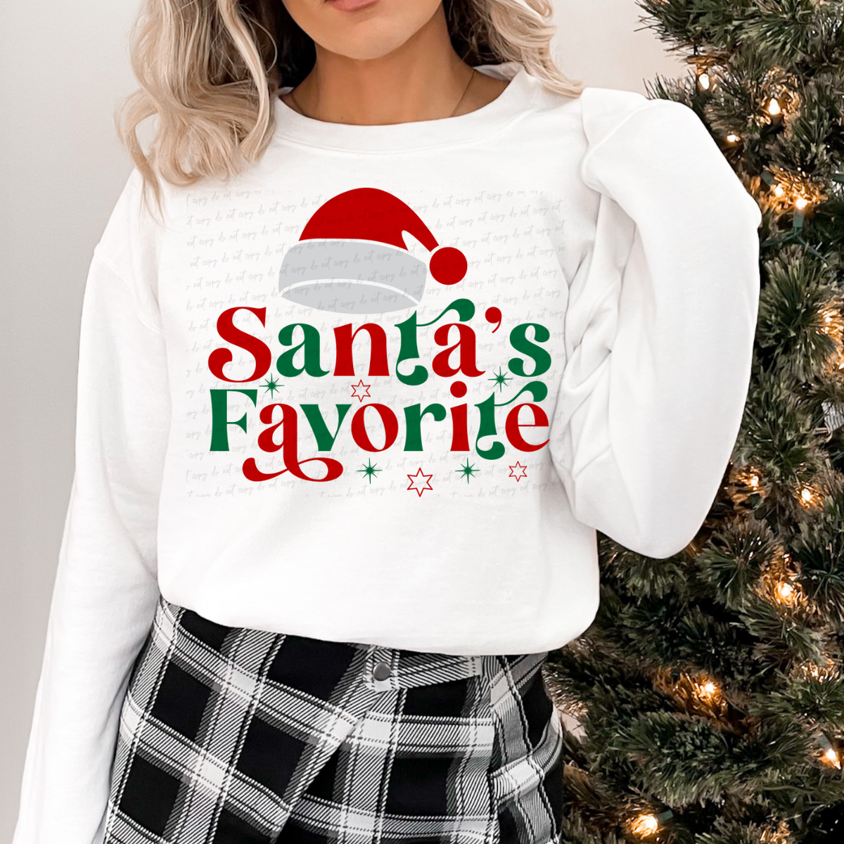 Santa's Favorite 68634 DTF Transfers